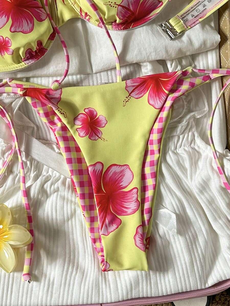 DWUCZĘŚCIOWY STRÓJ KĄPIELOWY PRINT