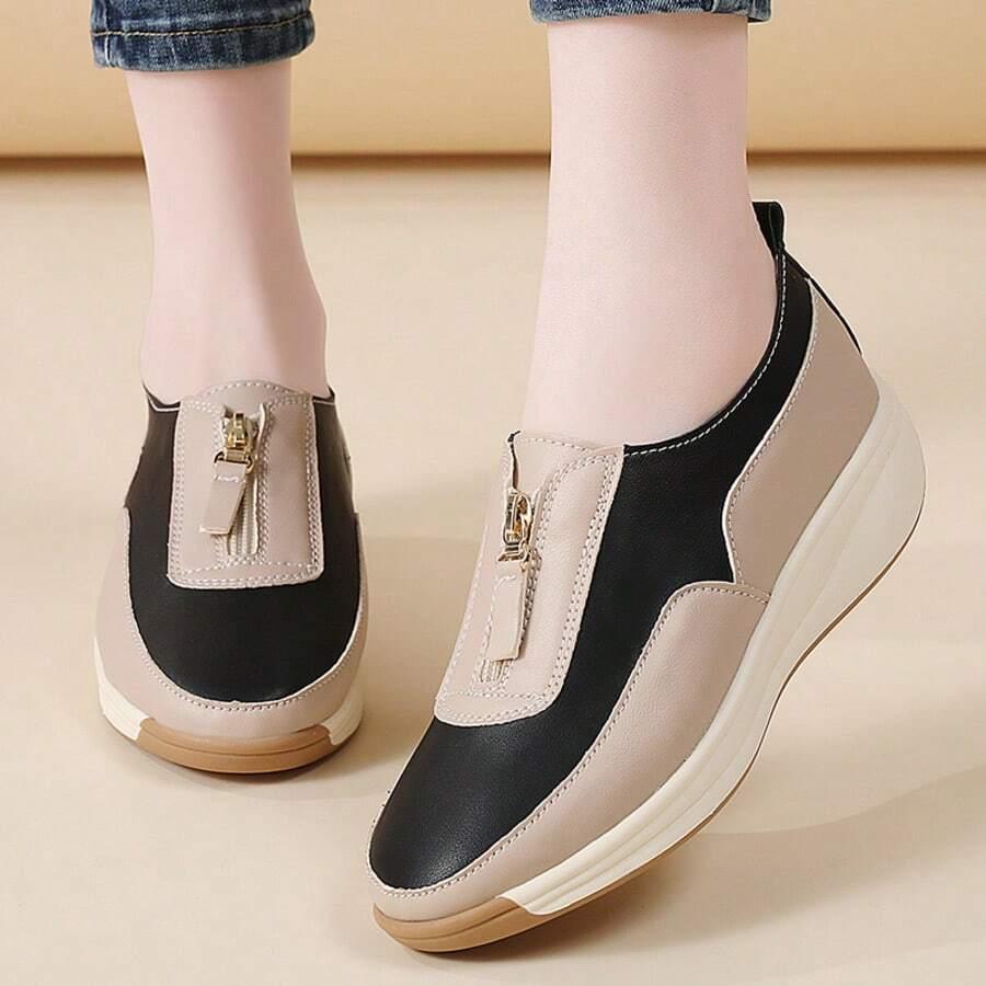 buty sportowe zamek kontrast