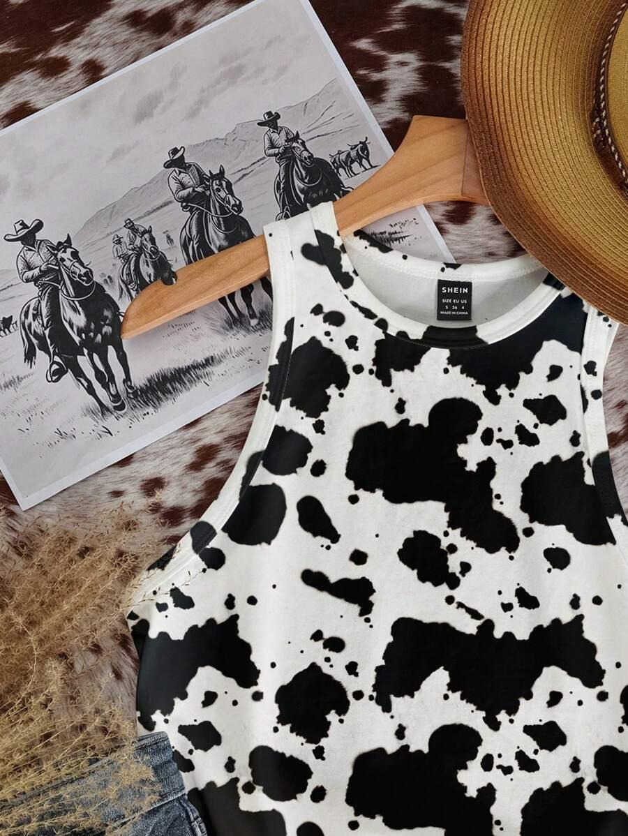 TOP ANIMAL PRINT