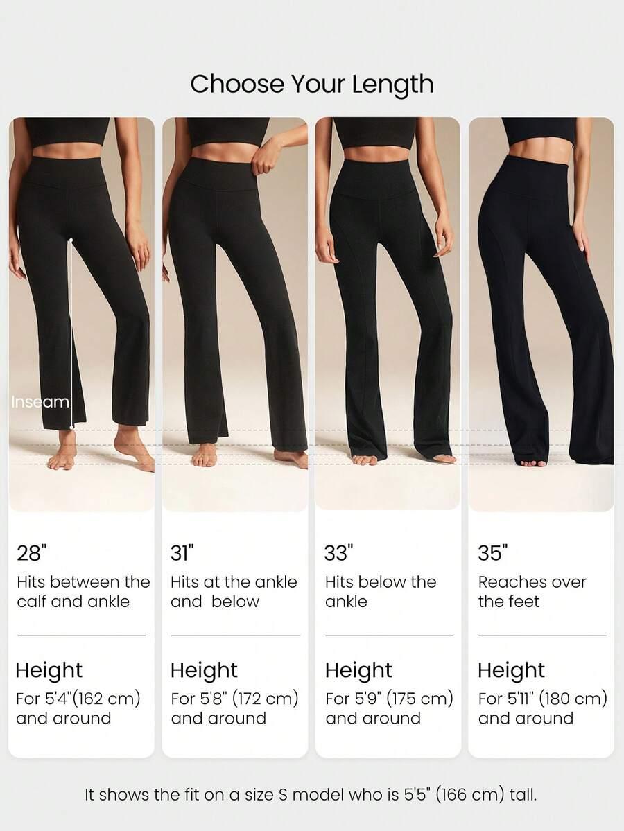 LEGGINSY Z SZEROKĄ NOGAWKĄ