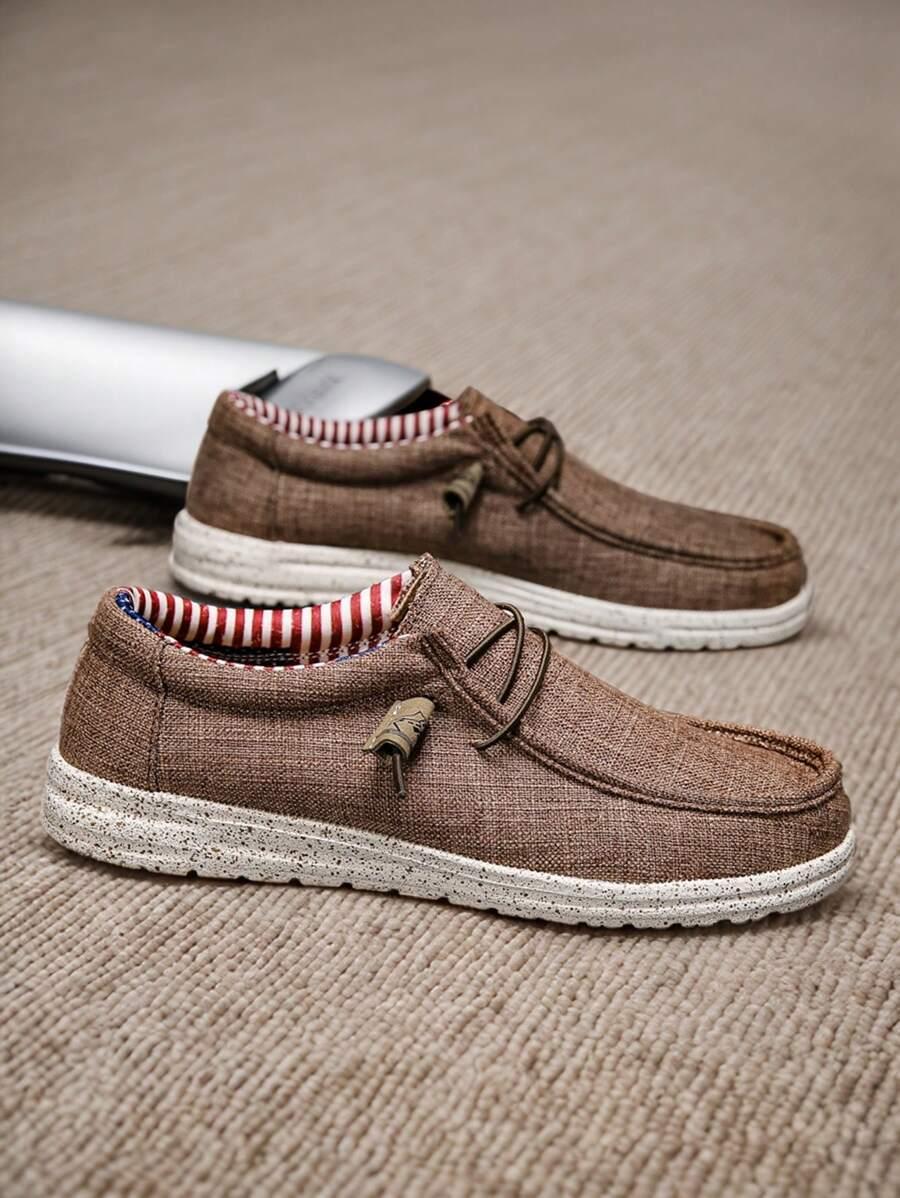 brązowe mokasyny casual