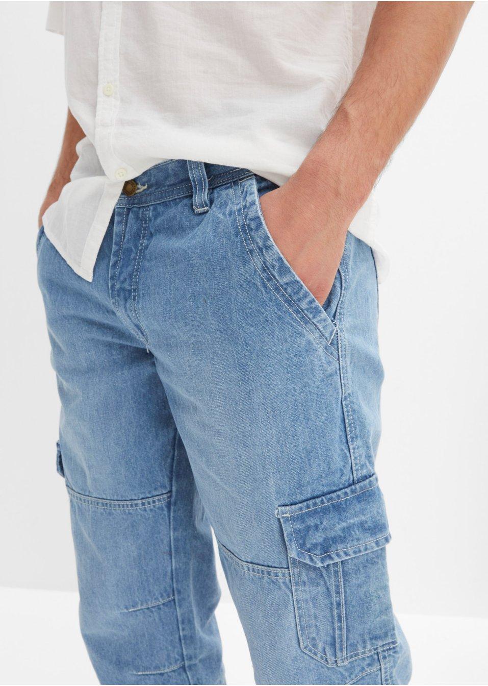 SPODENKI JEANS KIESZENIE