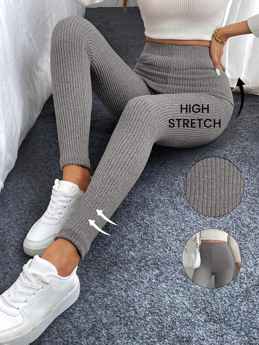 LEGGINSY Z WYSOKIM STANEM