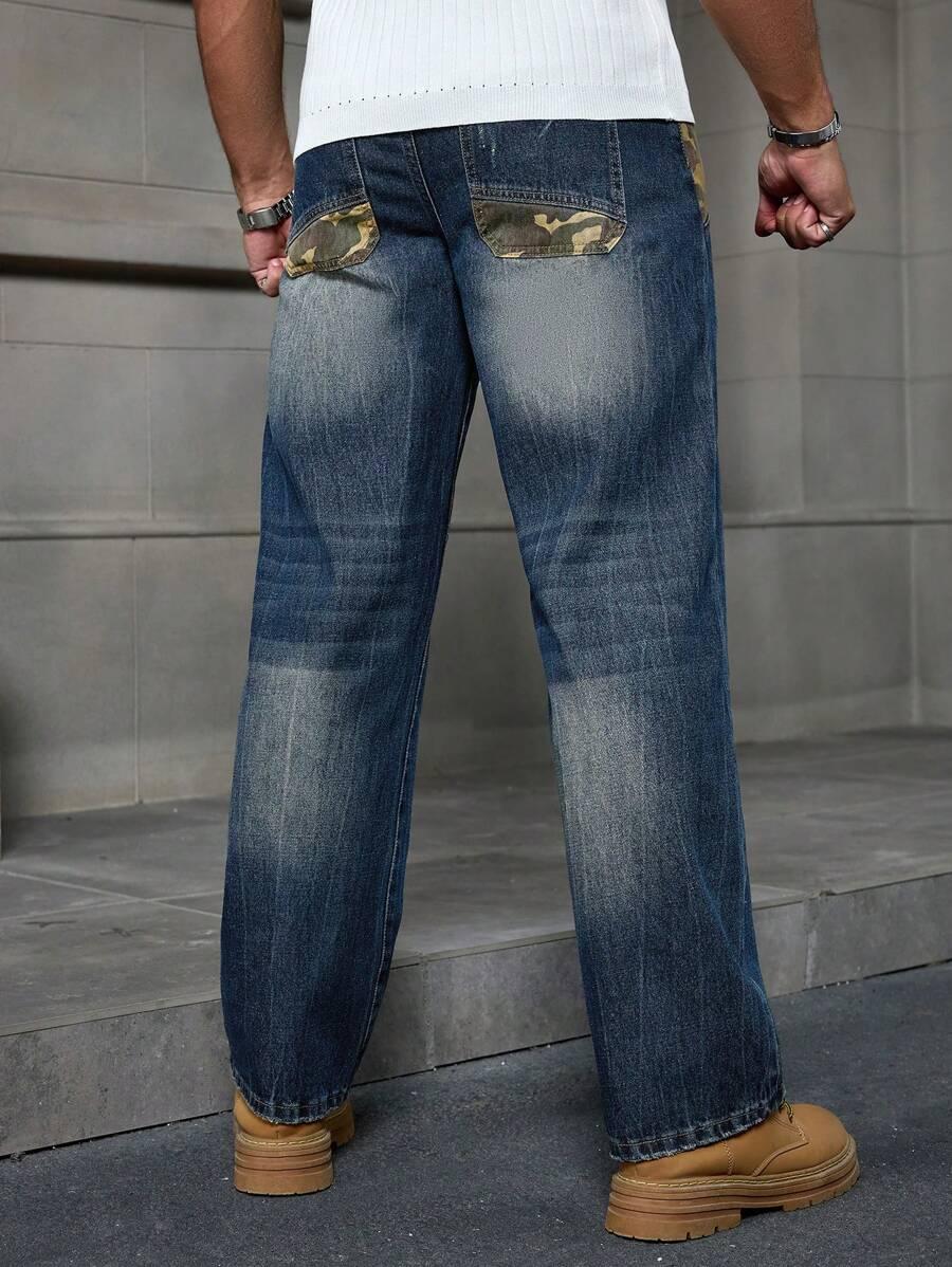 SPODNIE JEANS PROSTA NOGAWKA