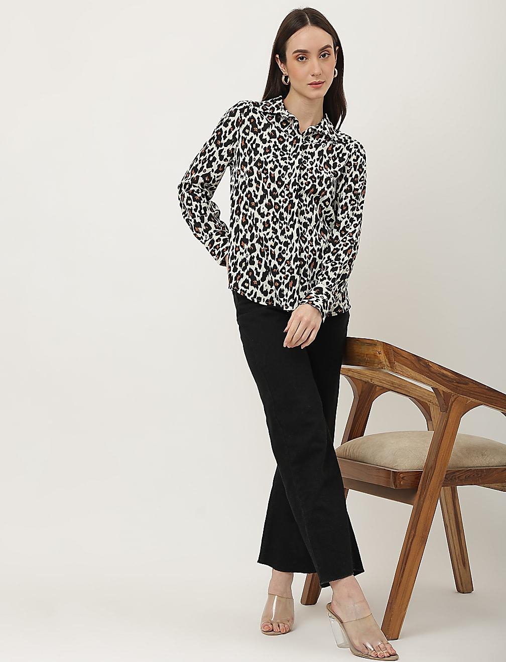 KOSZULA ANIMAL PRINT T41-3359K-L4