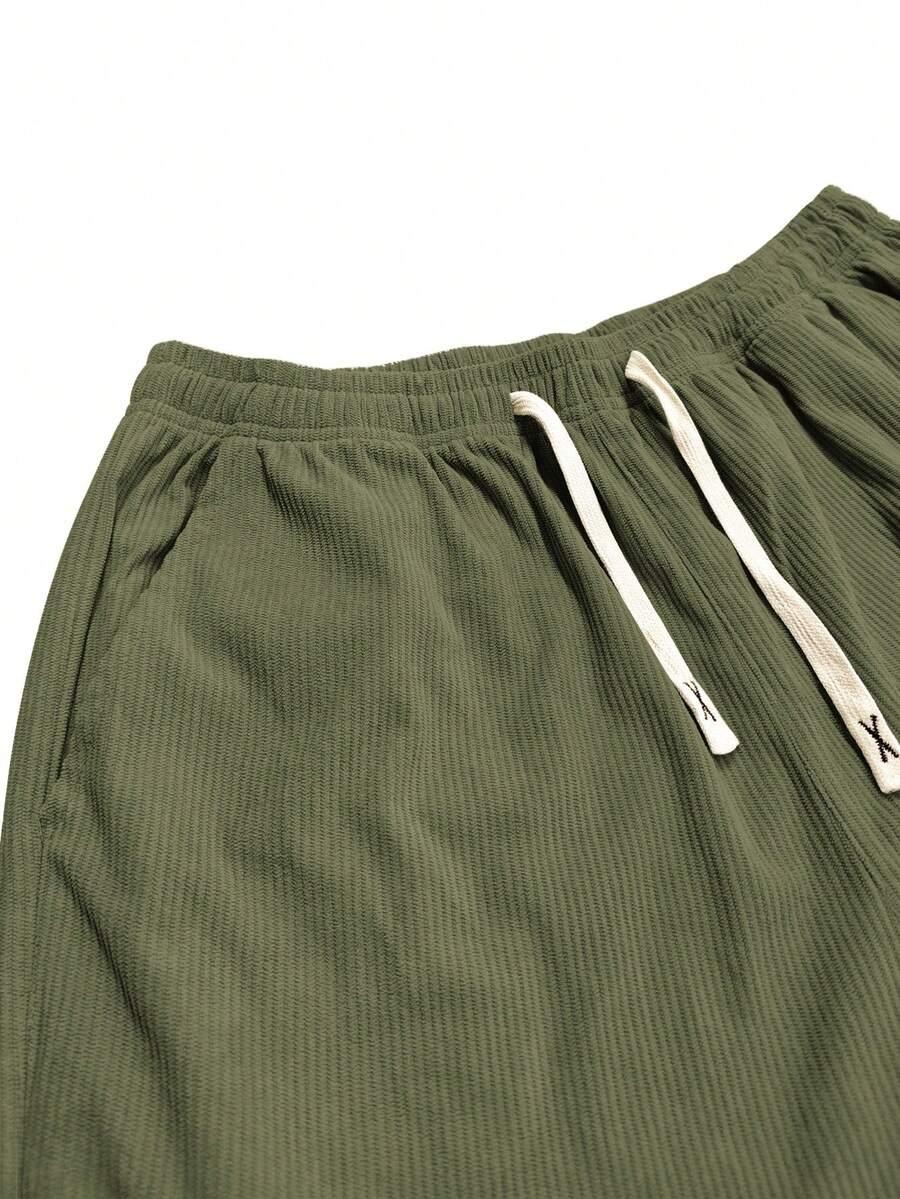zielone spodnie casual