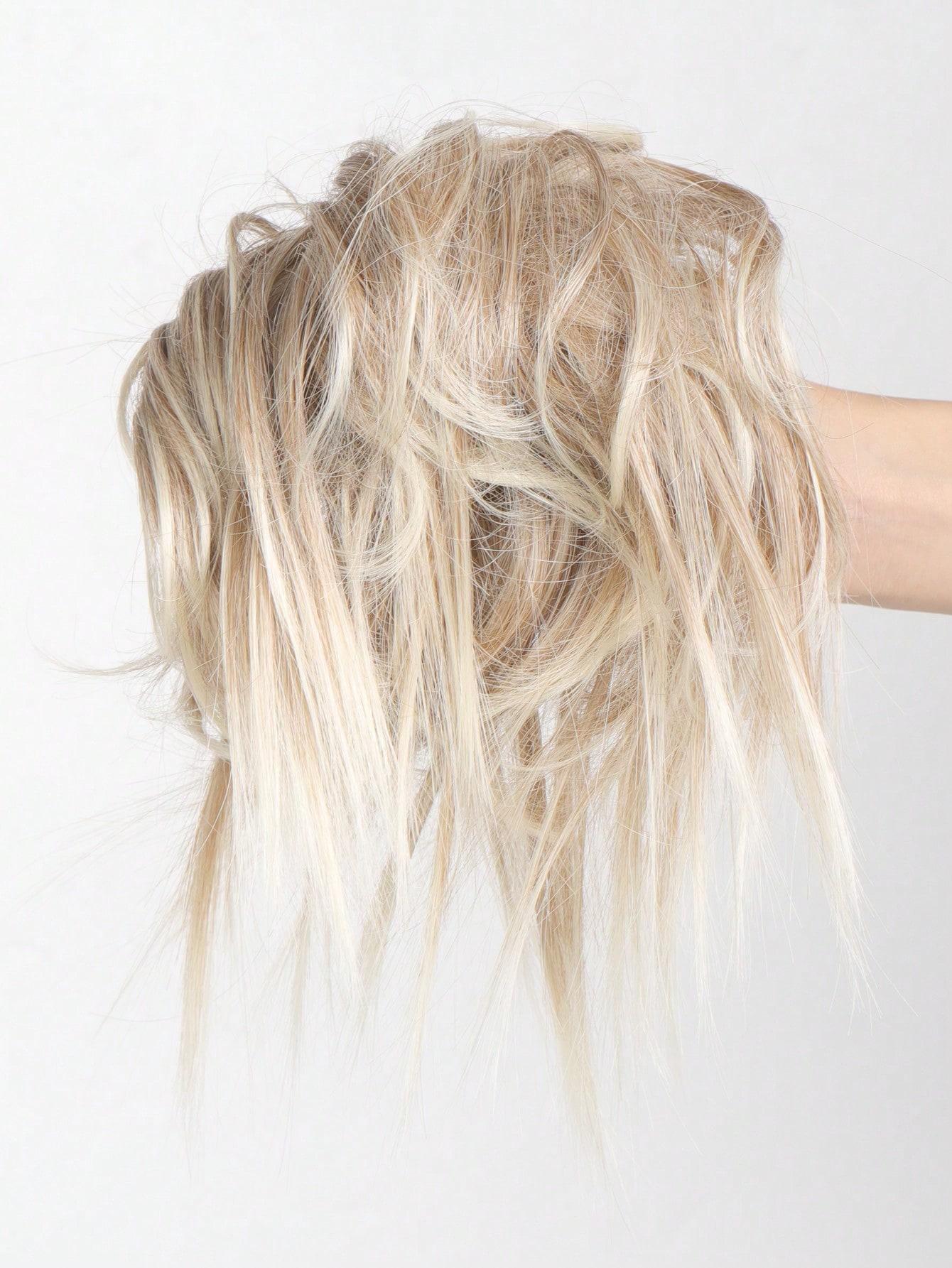 sztuczne włosy blond