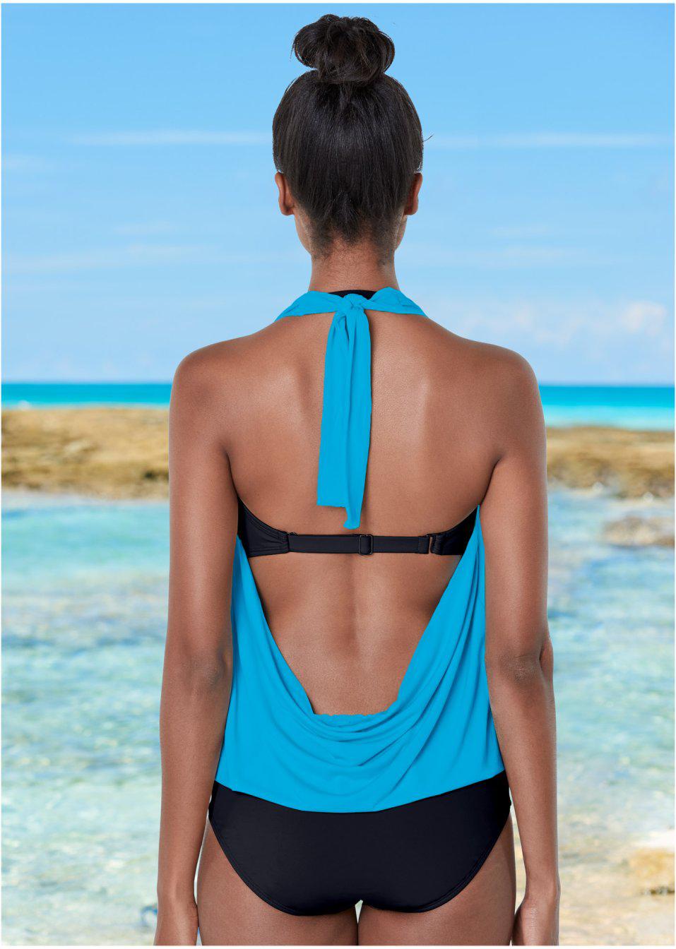 NIEBIESKI TOP OD BIKINI