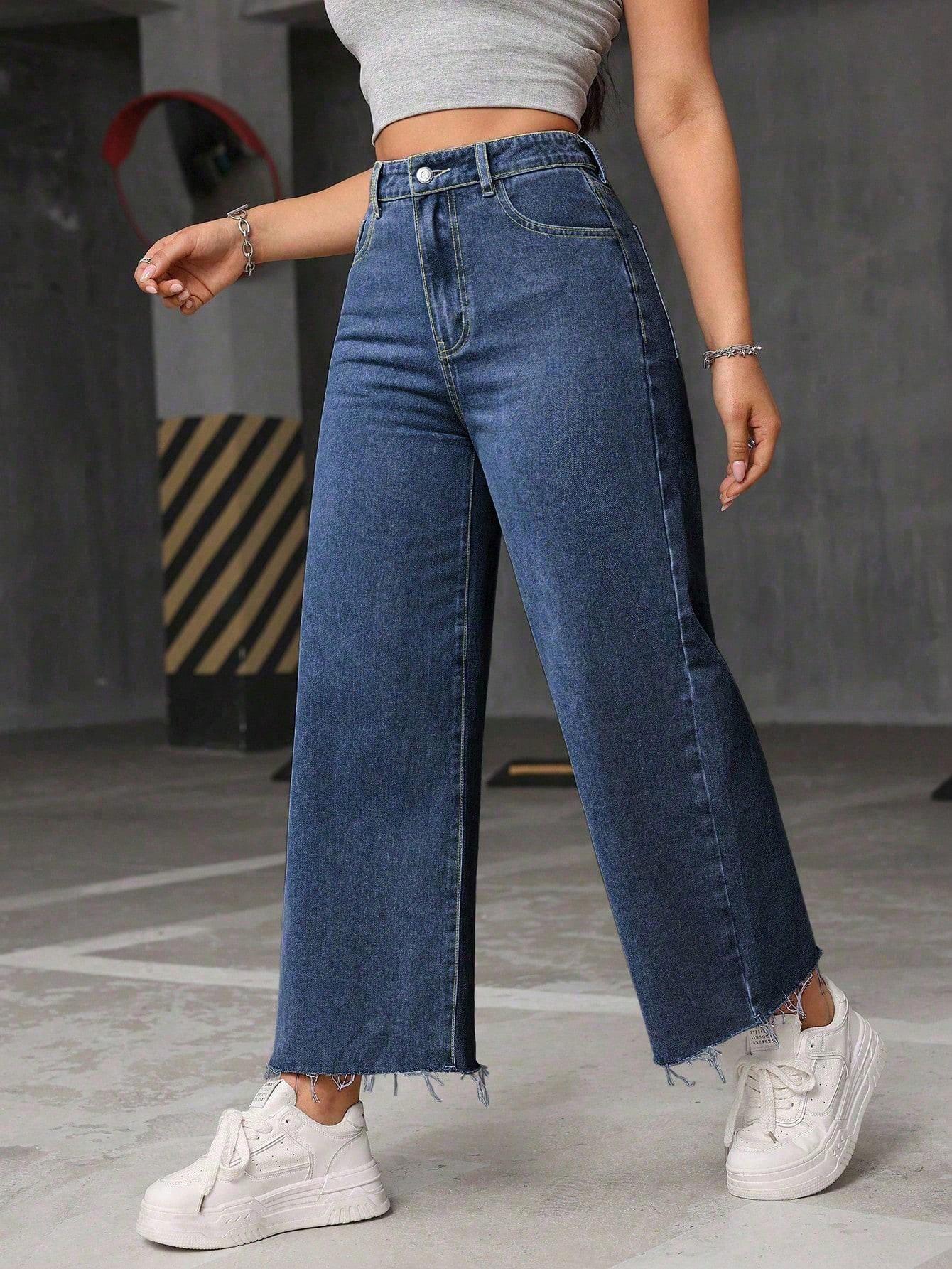 NIEBIESKIE SPODNIE JEANS 
