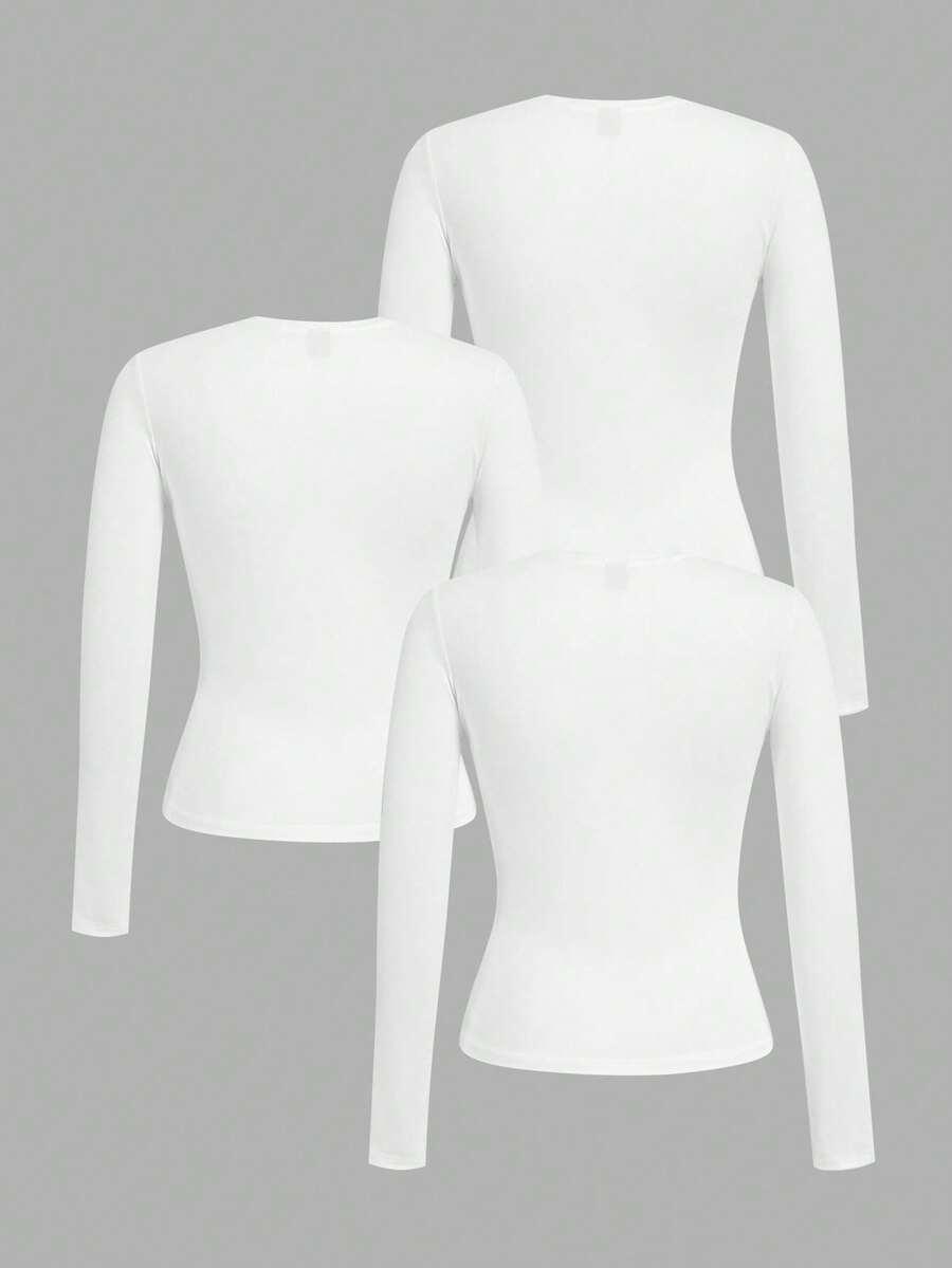 BIAŁA BLUZKA 2-PACK