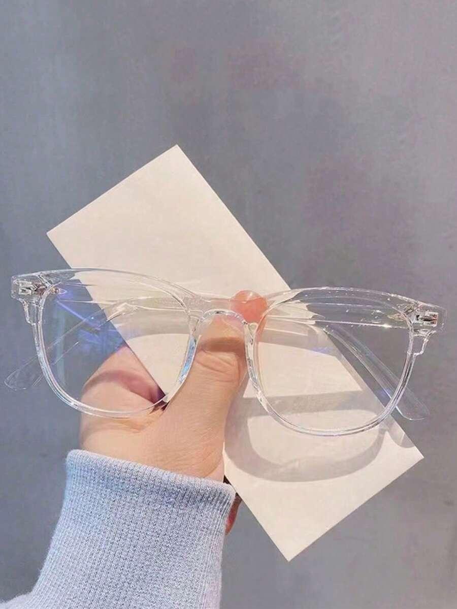 bezbarwne okulary zerówki