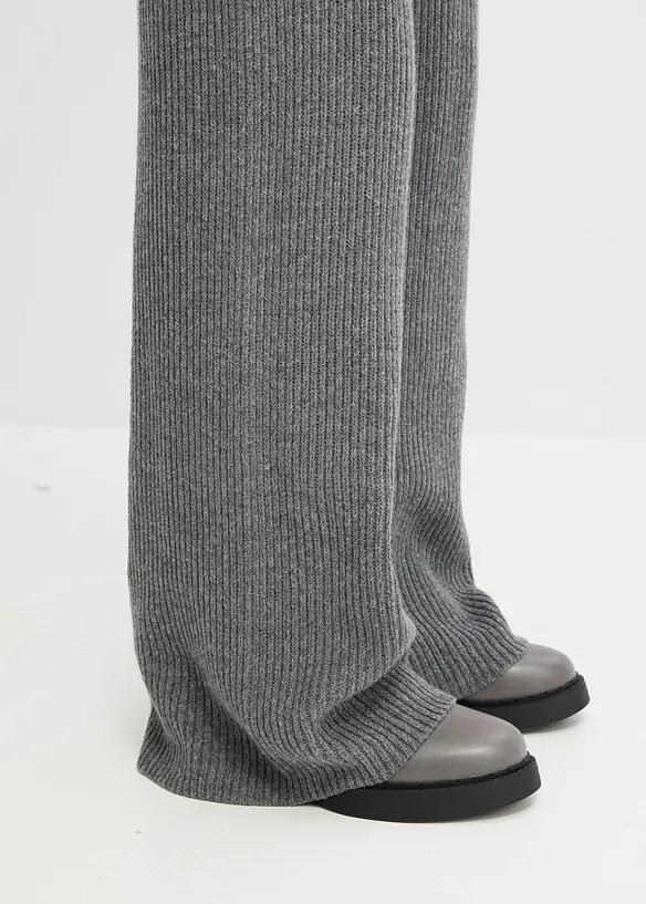 szare spodnie casual 
