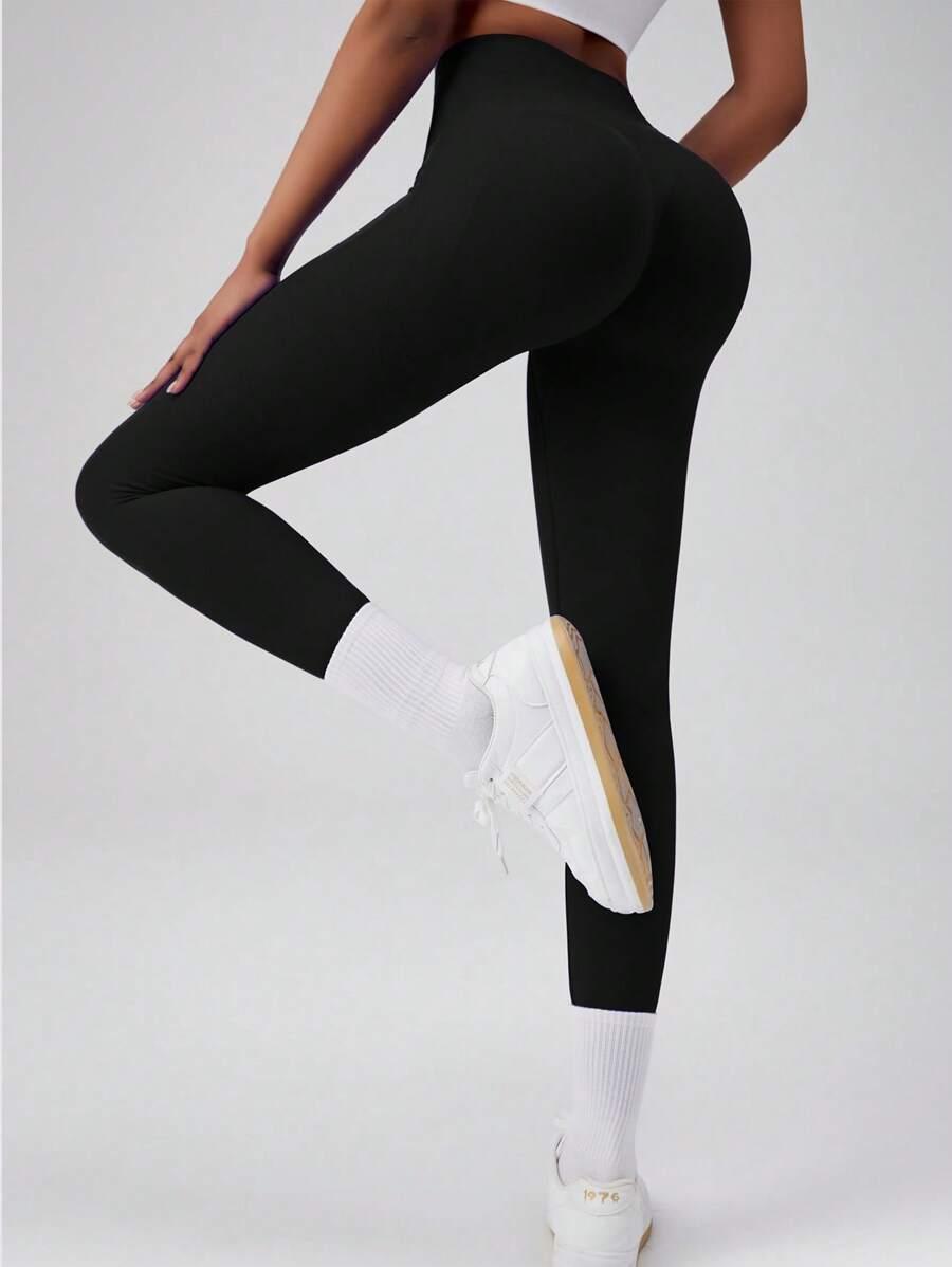 CZARNE LEGGINSY WYSOKI STAN