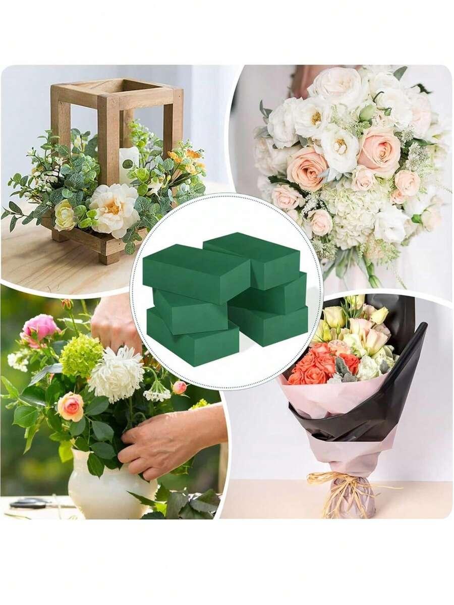 zielona gąbka florystyczna 10-pack