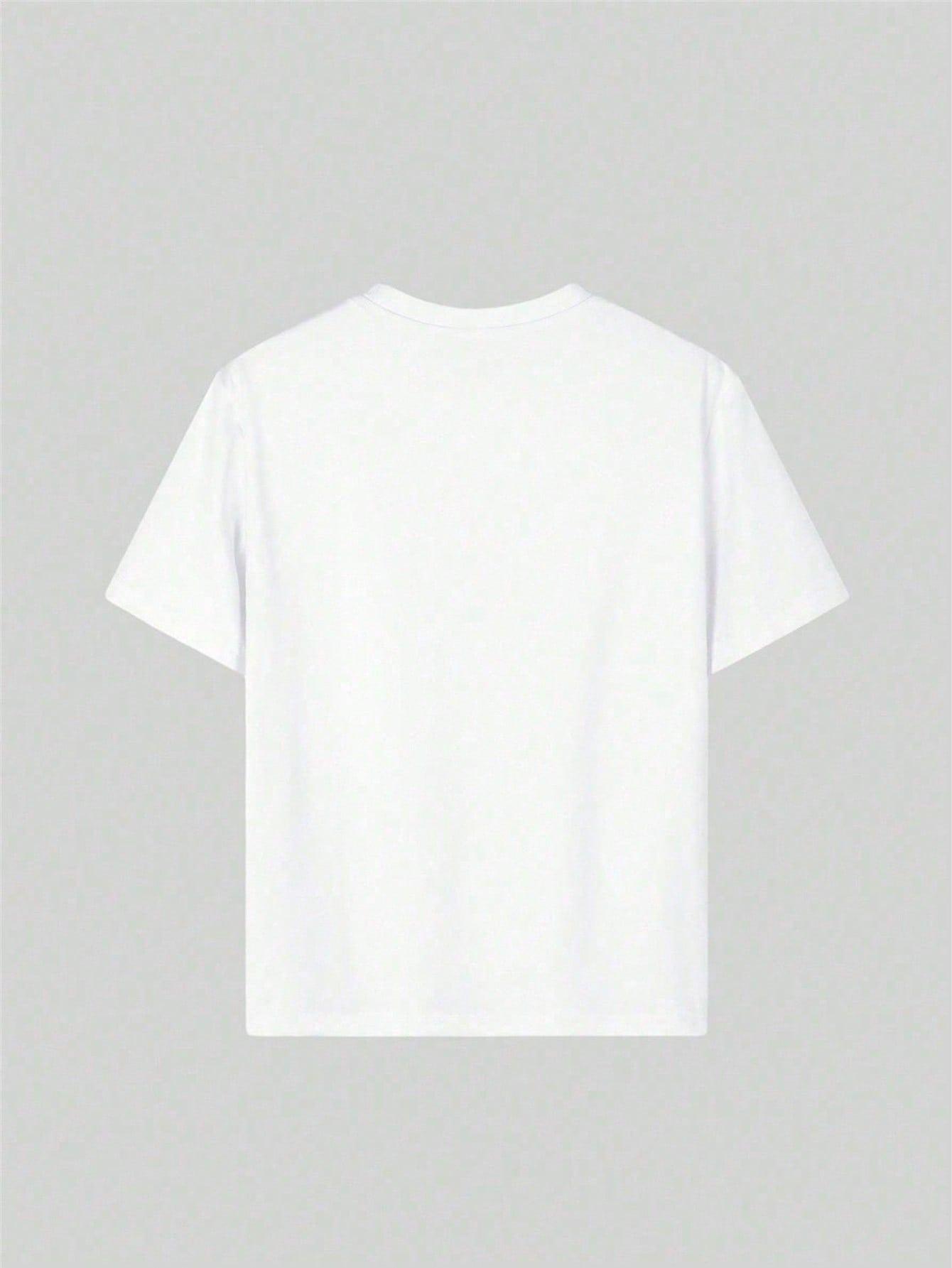 BIAŁY T-SHIRT BASIC
