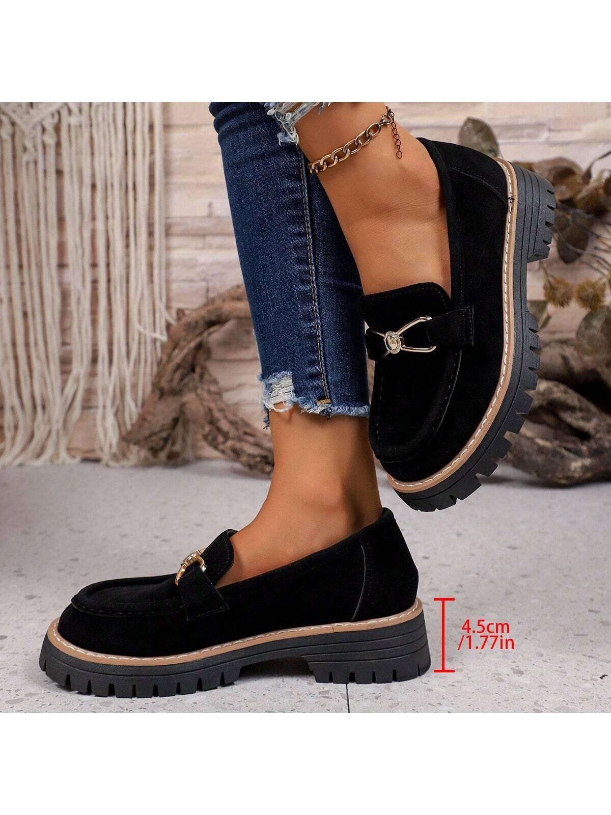 CZARNE MOKASYNY CASUAL 