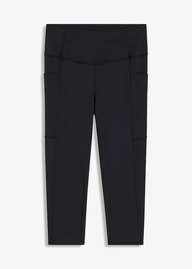 CZARNE LEGGINSY KIESZENIE