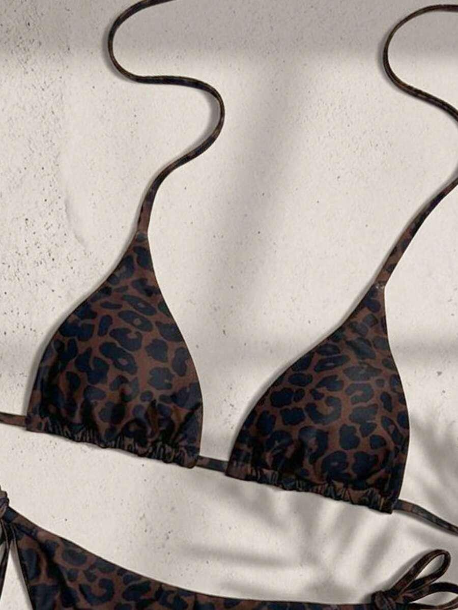 DWUCZĘŚCIOWY STRÓJ KĄPIELOWY ANIMAL PRINT
