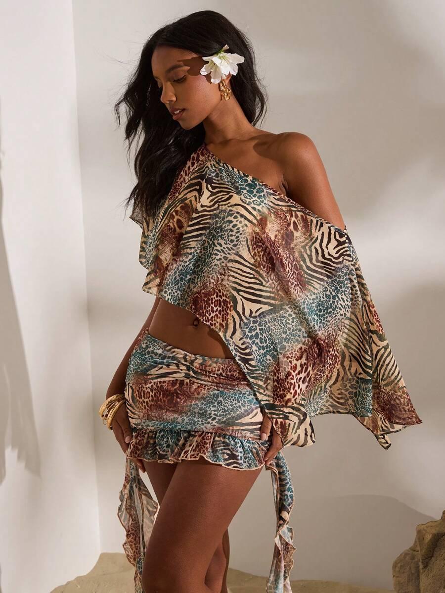 TOP ANIMAL PRINT