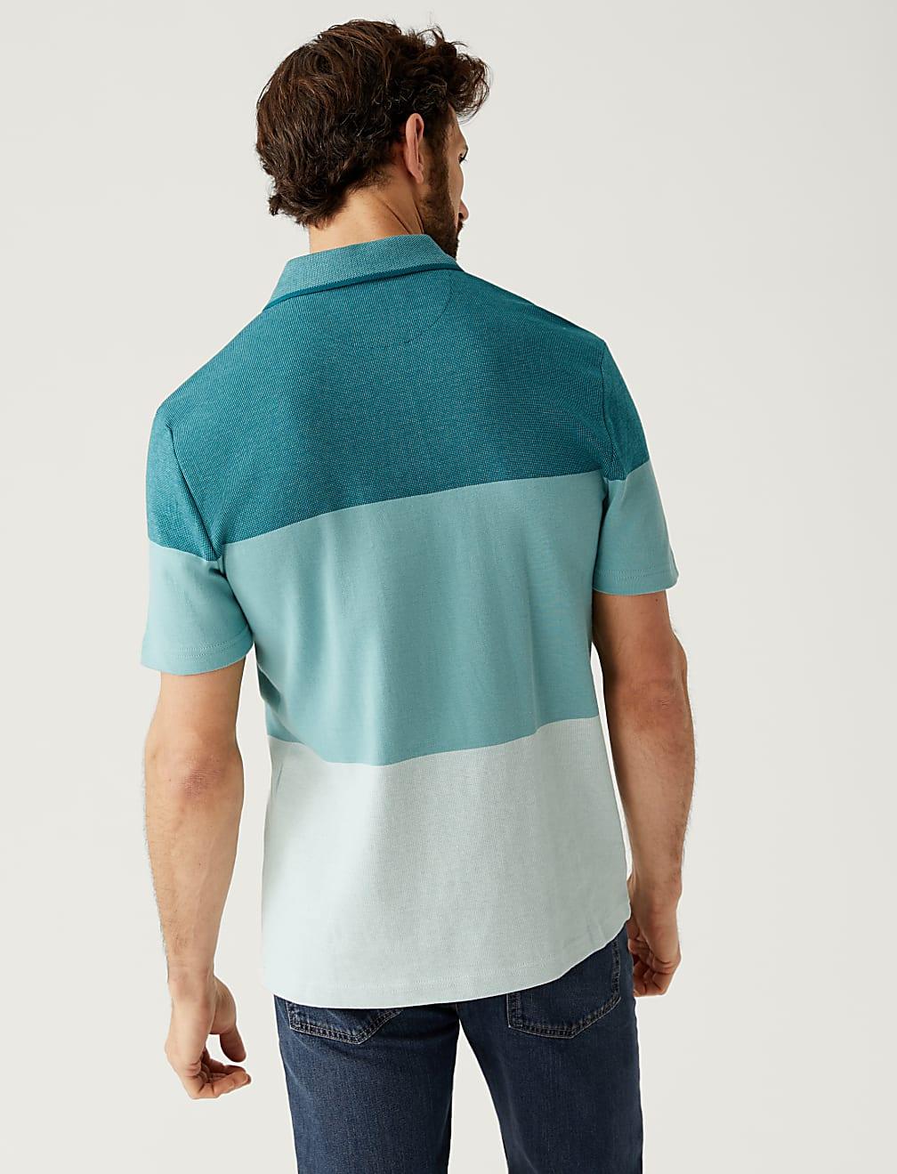 BAWEŁNIANA KOSZULKA POLO T28-3348M-NT