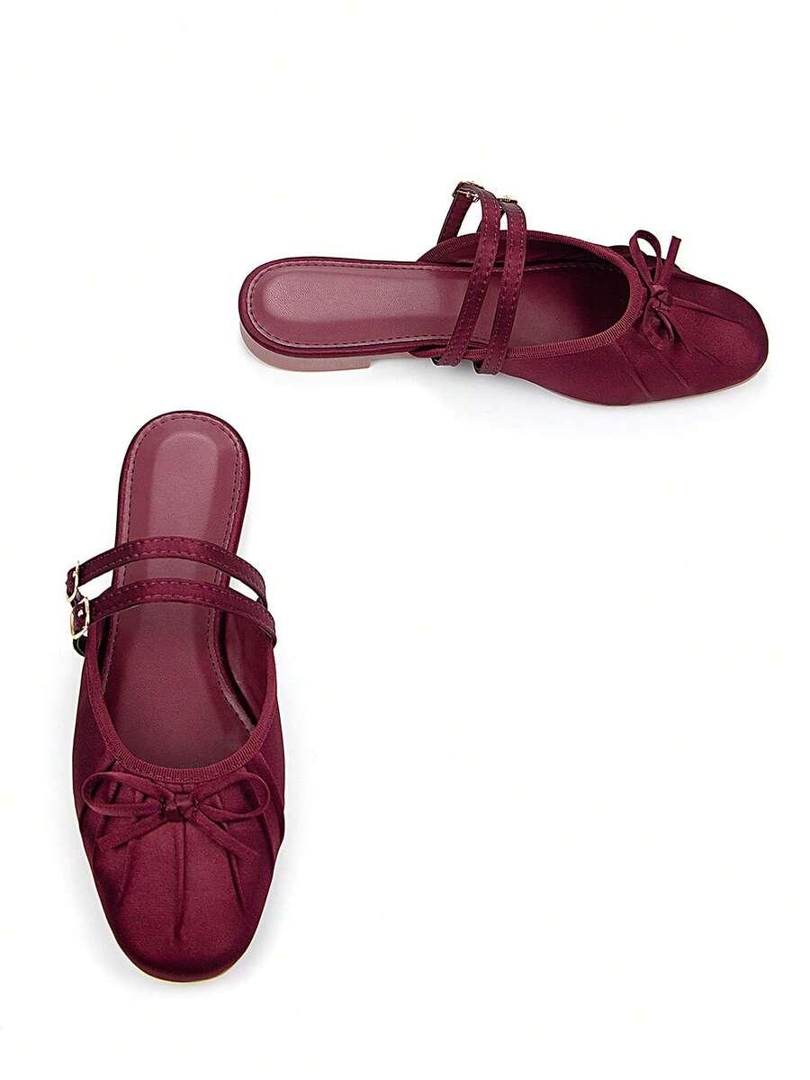 BORDOWE KLAPKI CASUAL