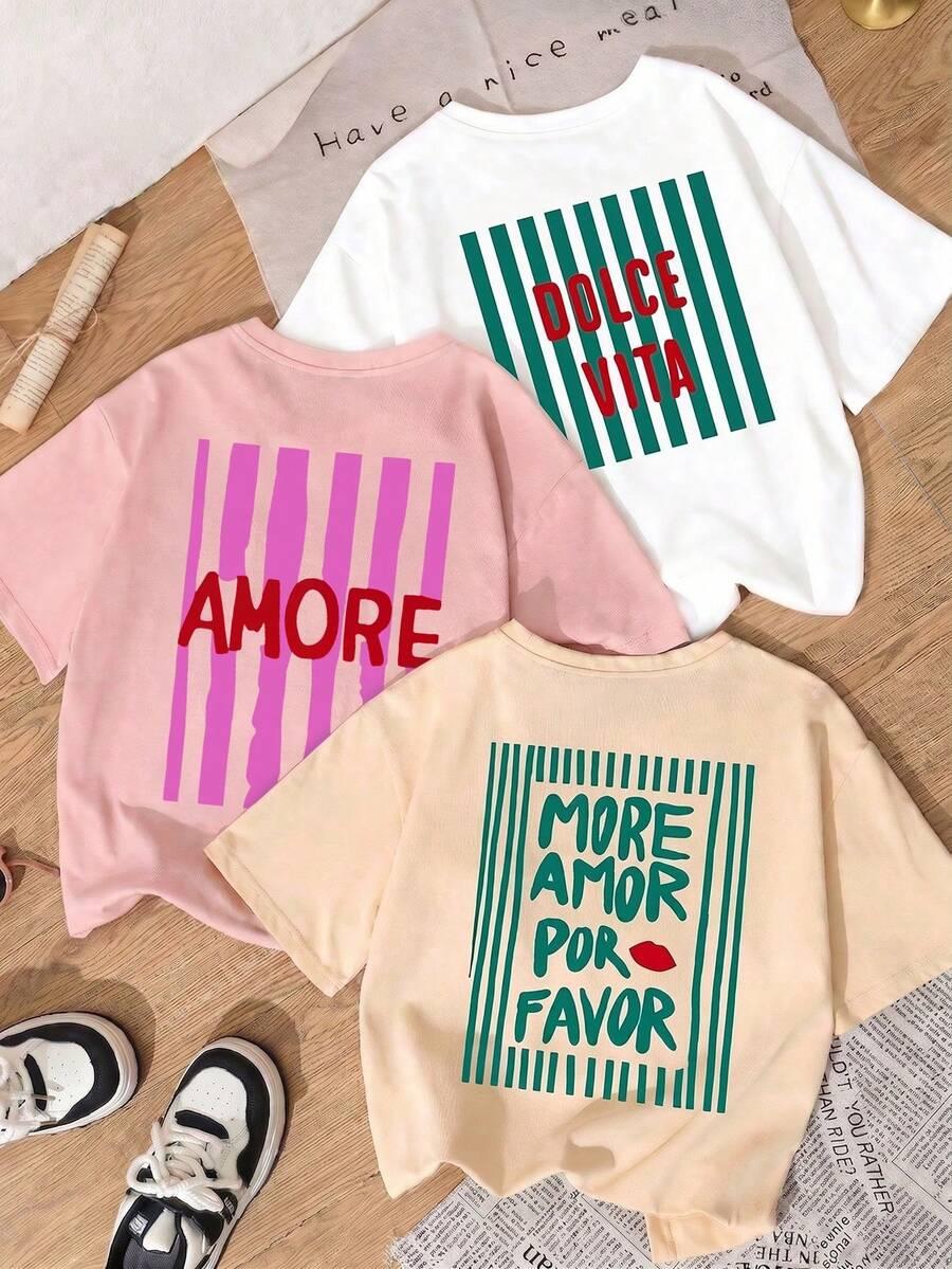 T-SHIRT OKRĄGŁY DEKOLT  3-pack