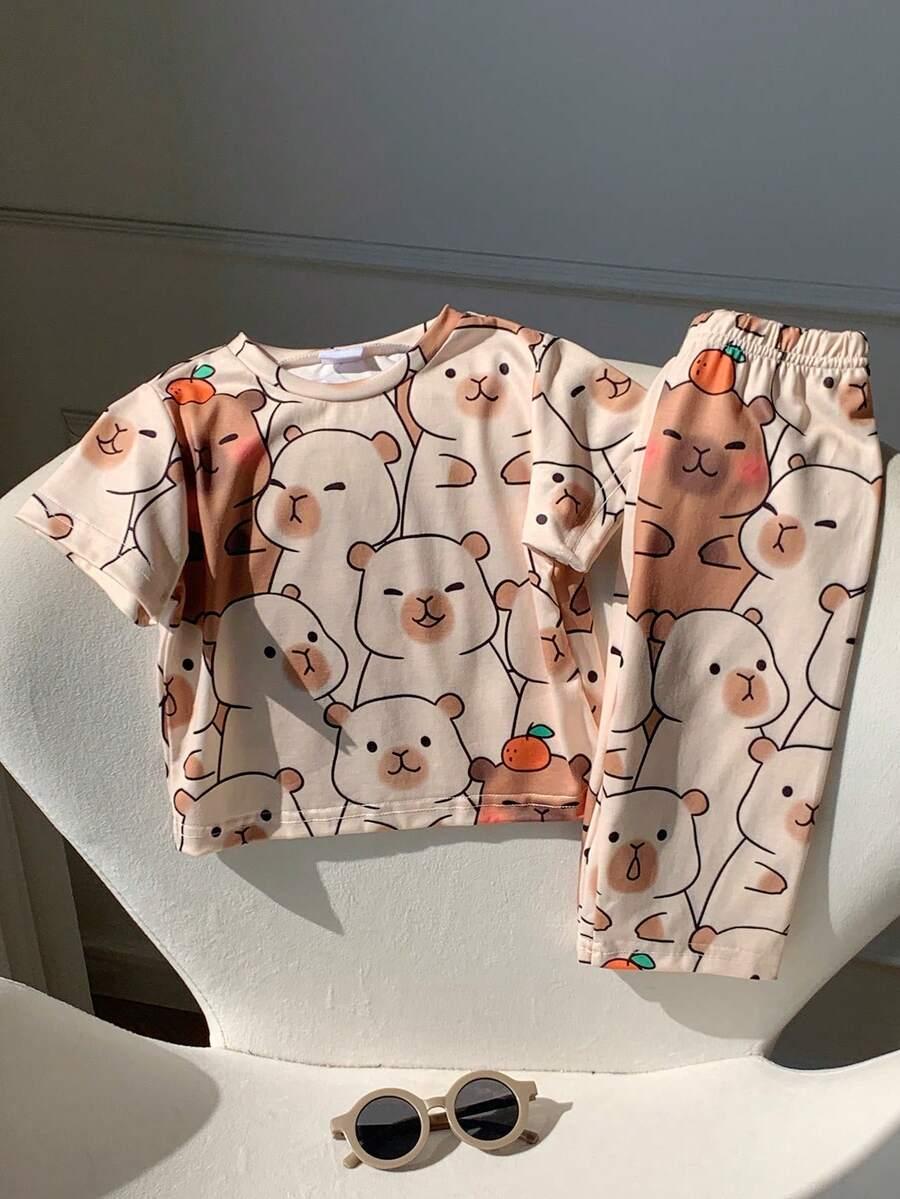 t-shirt spodnie komplet