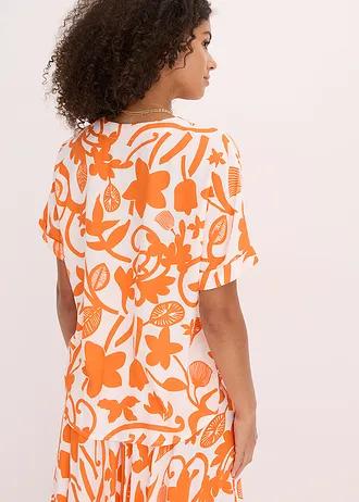 bluzka v-neck print