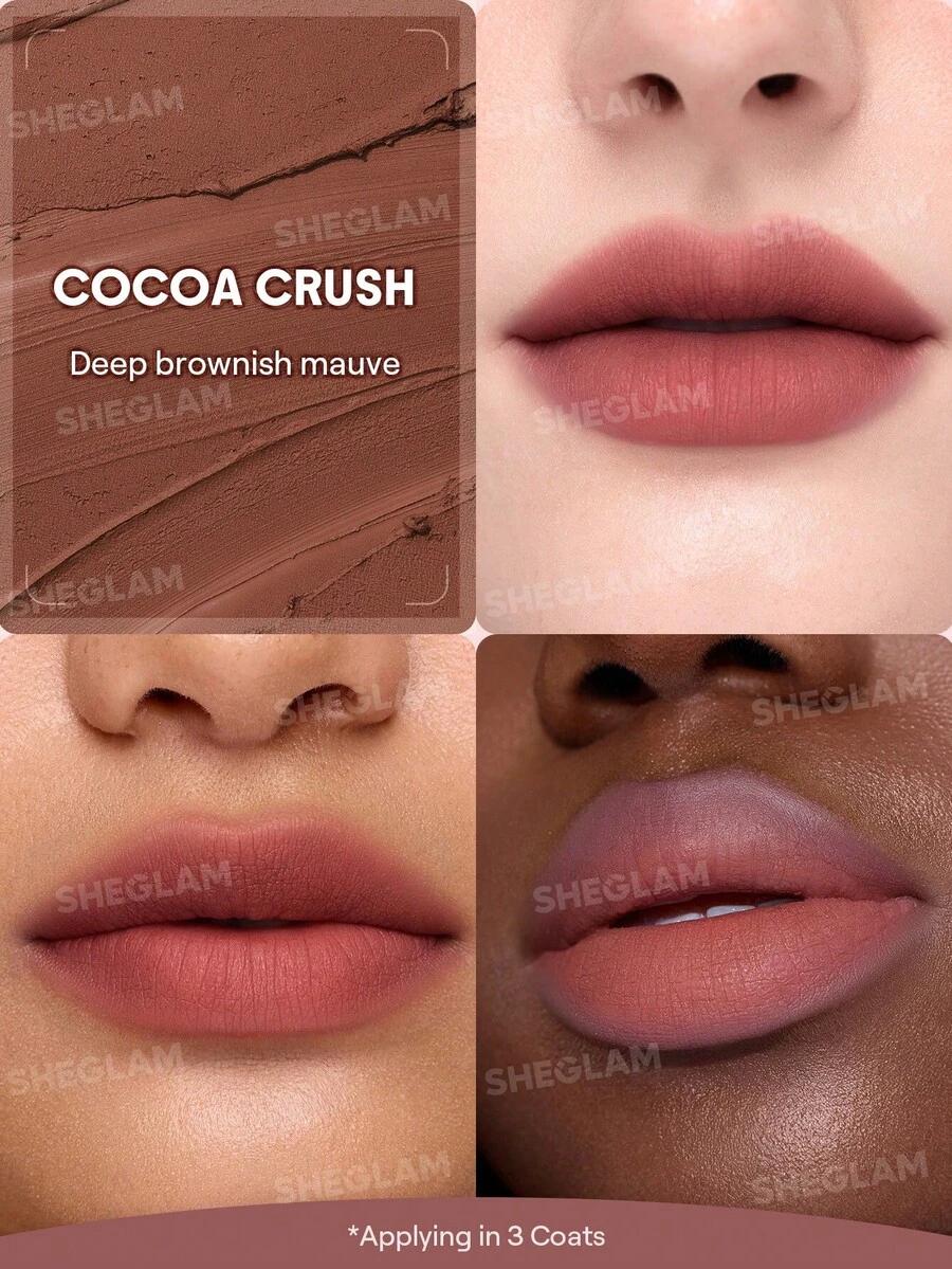 brązowy pomadka do ust cocoa crush