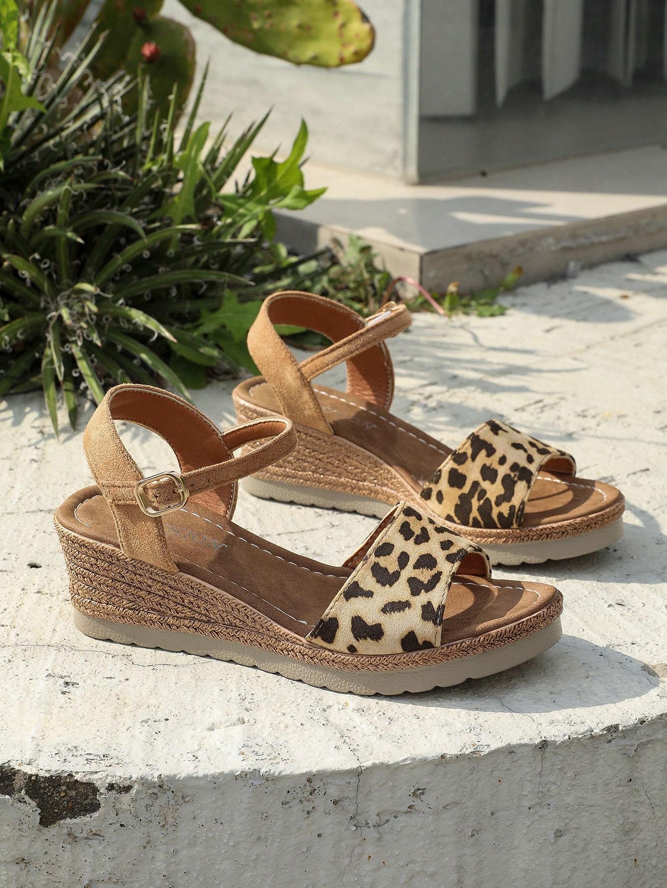  SANDAŁY ANIMAL PRINT 