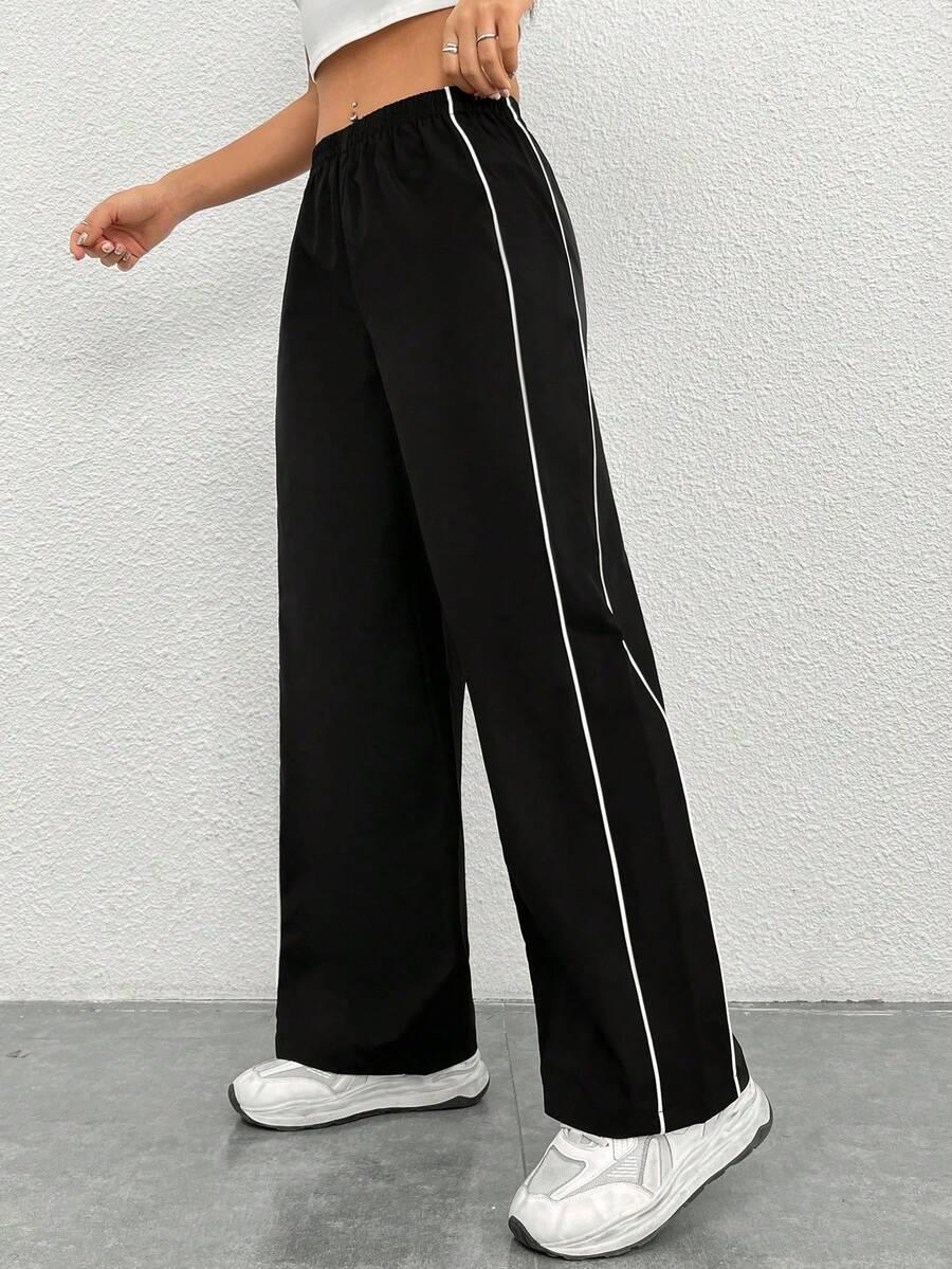 CZARNE SPODNIE CASUAL