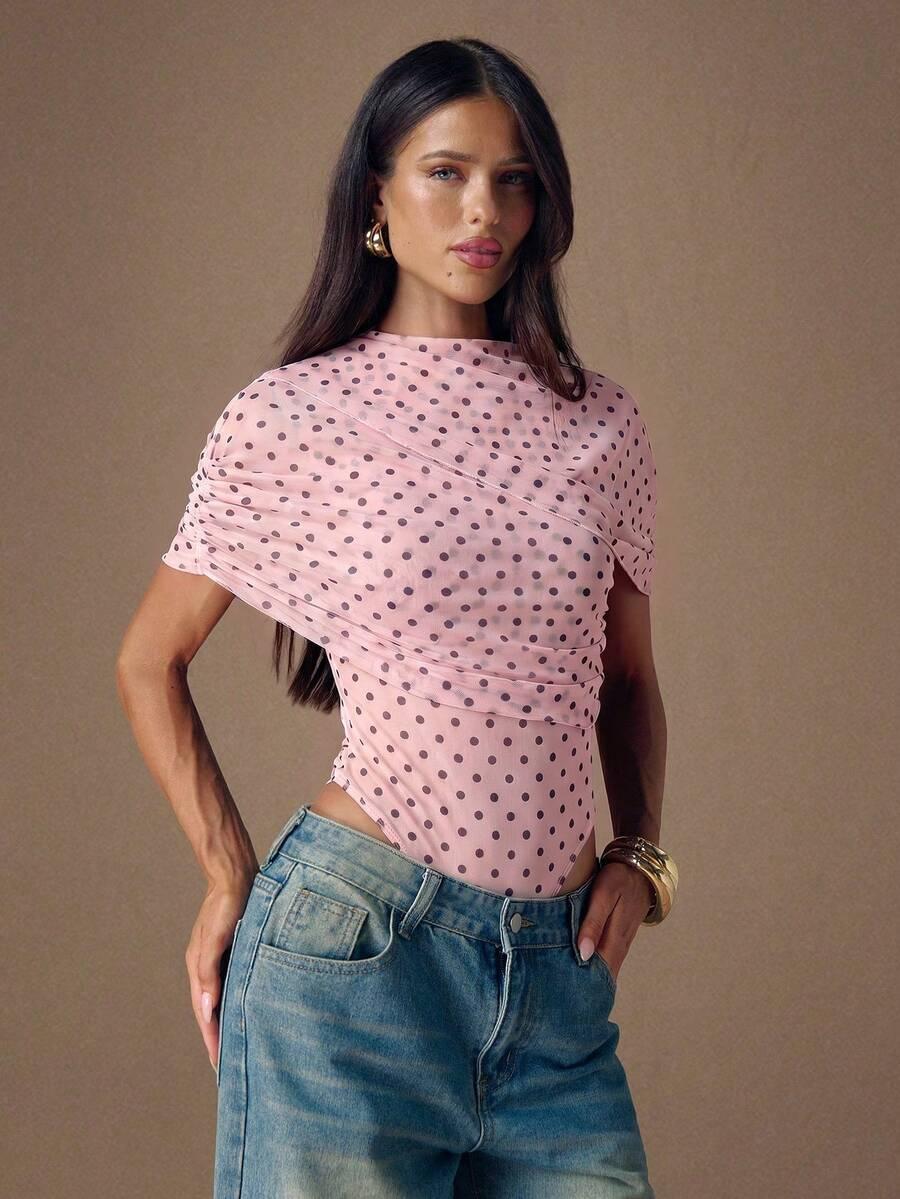 body wzór groszki