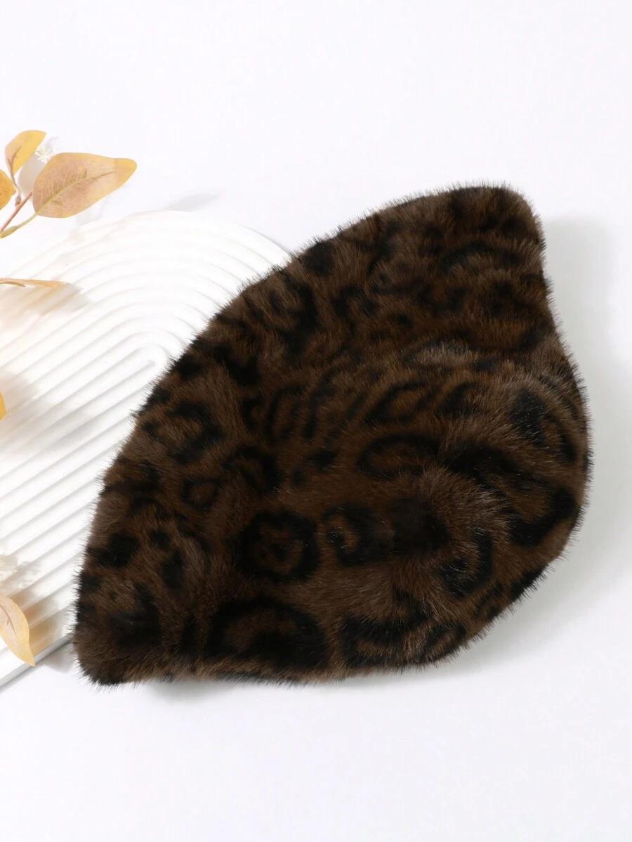 czapka animal print