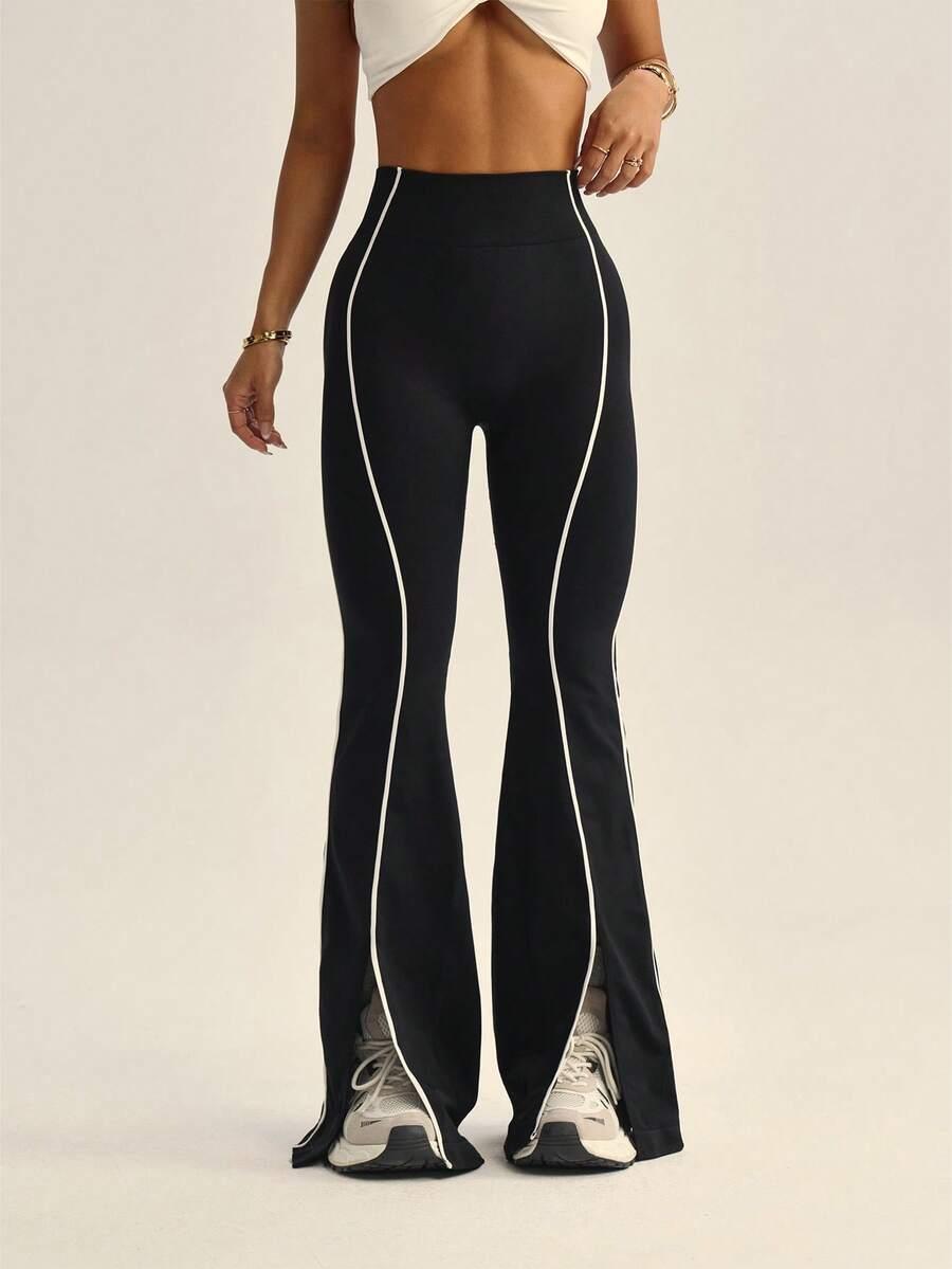 CZARNE LEGGINSY SPORTOWE 