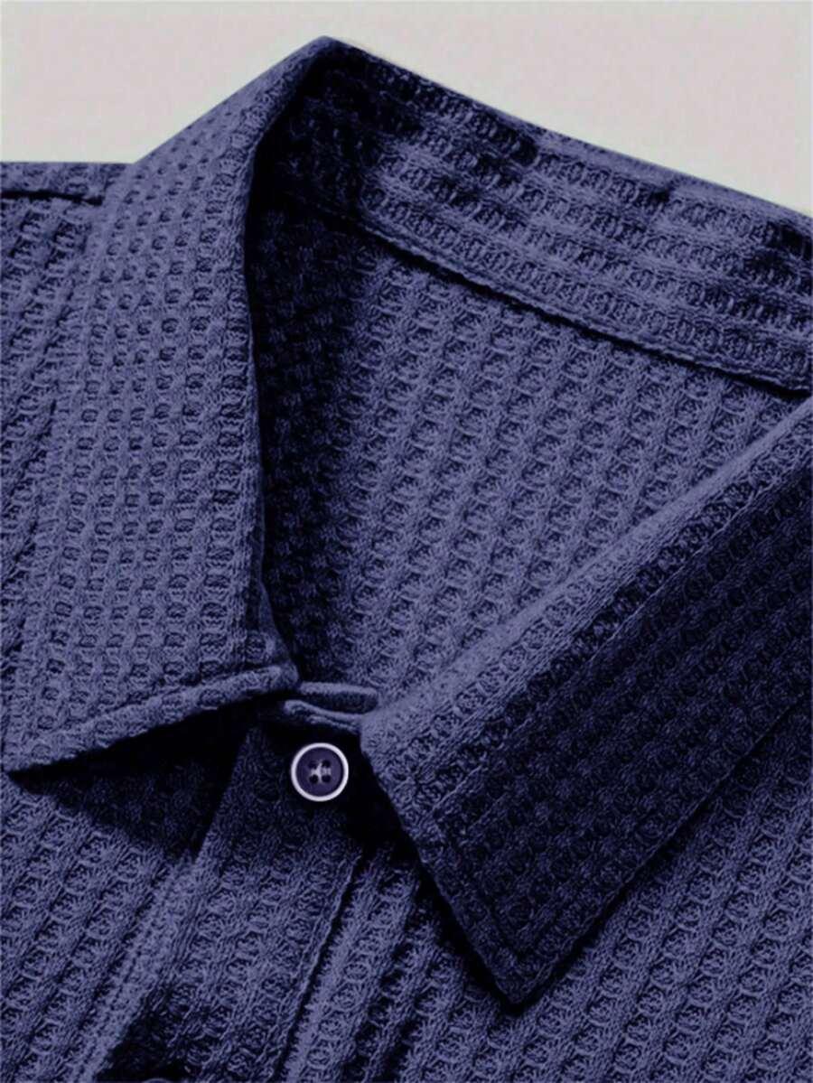 granatowa koszulka polo