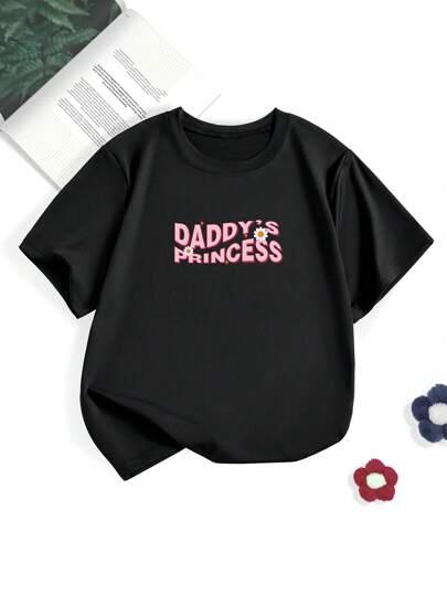 CZARNY T-SHIRT PRINT