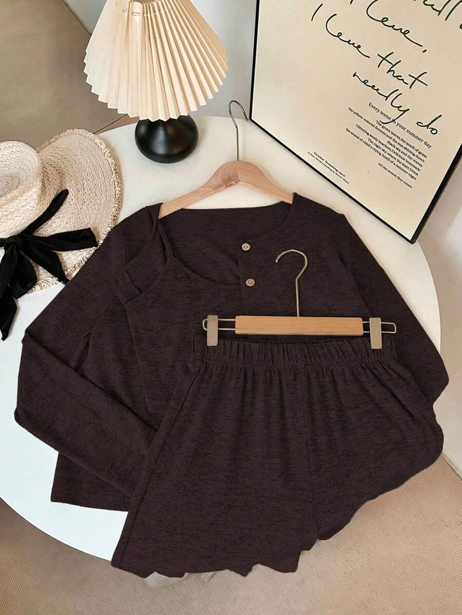 TOP SWETER SPODNIE KOMPLET