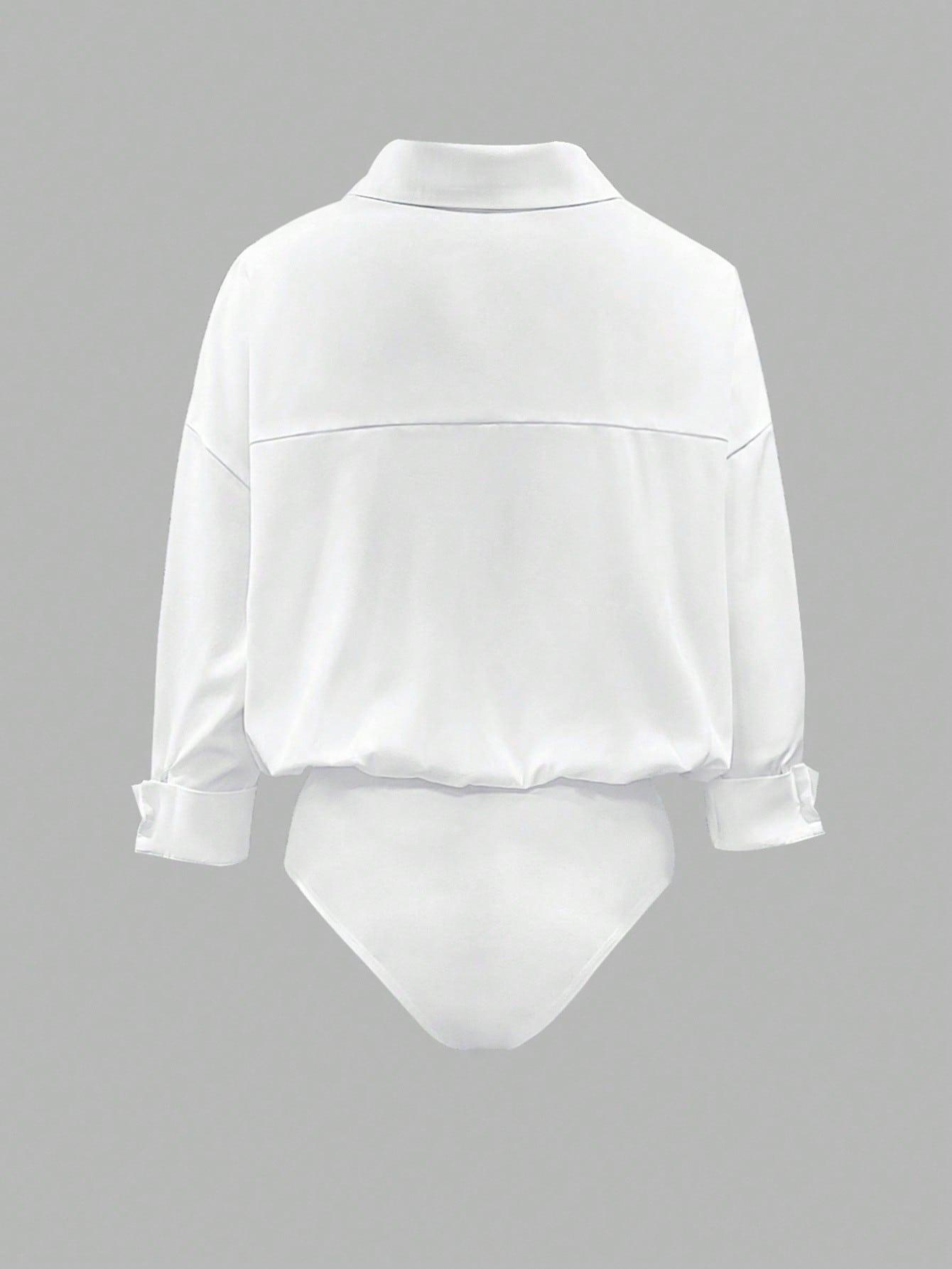 BIAŁA KOSZULA BODY 
