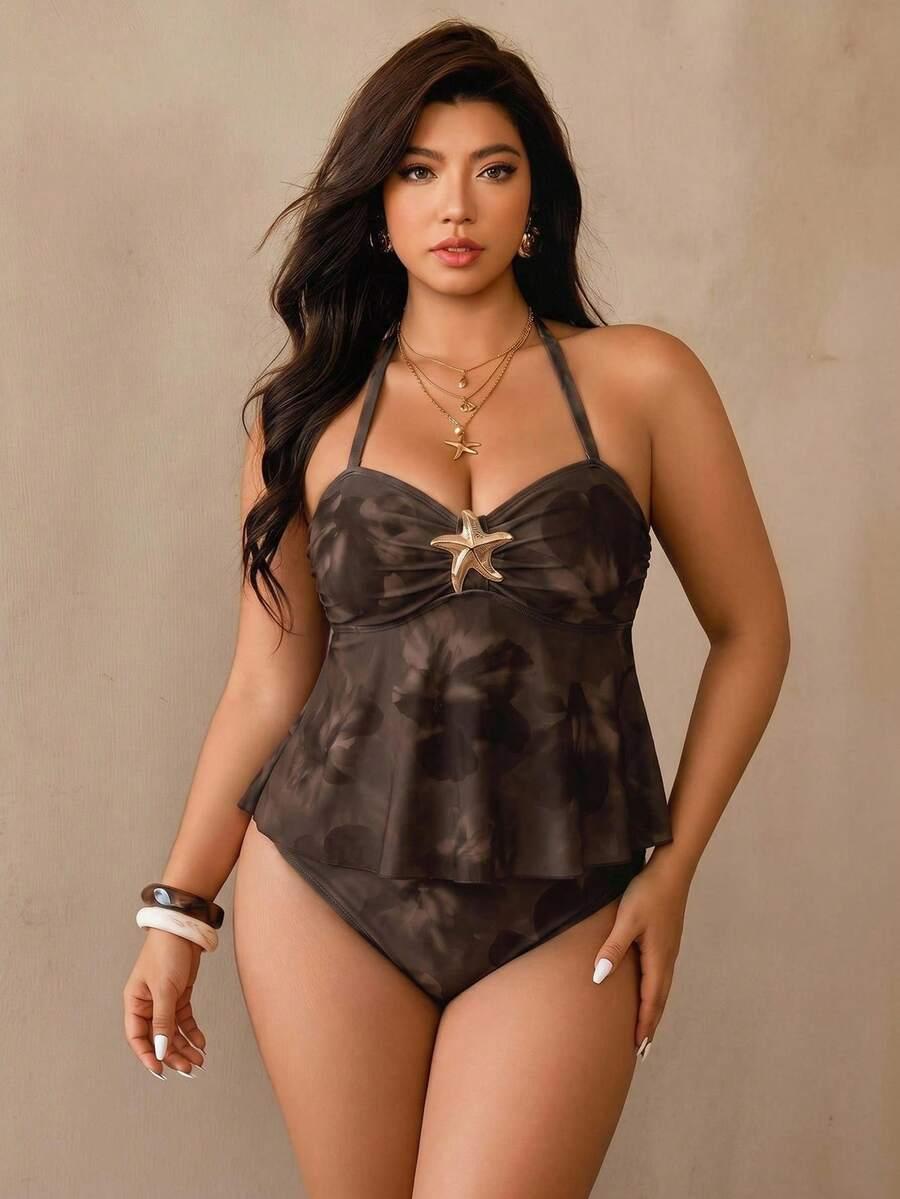 DWUCZĘŚCIOWY STRÓJ KĄPIELOWY TANKINI