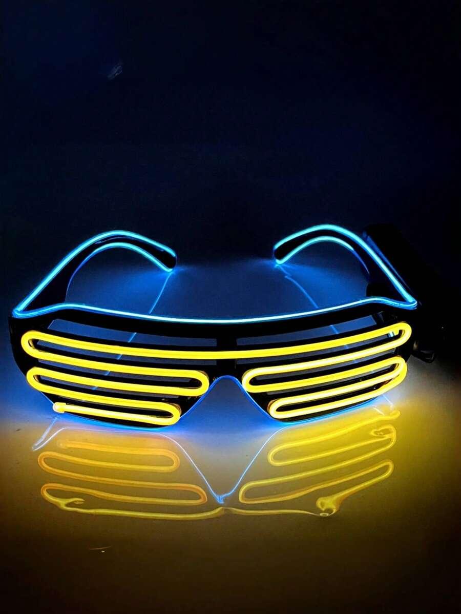 fluorescencyjne okulary led