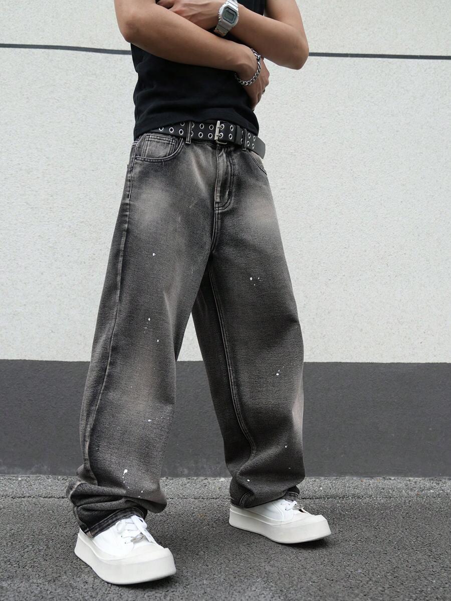 JEANSY MĘSKIE BAWEŁNIANE BAGGY 