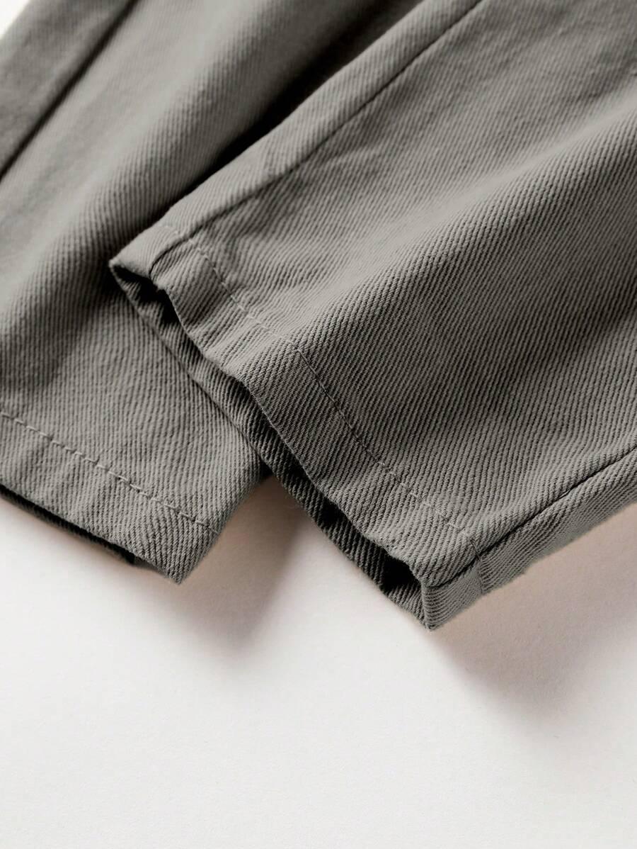 SZARE SPODNIE JEANS 