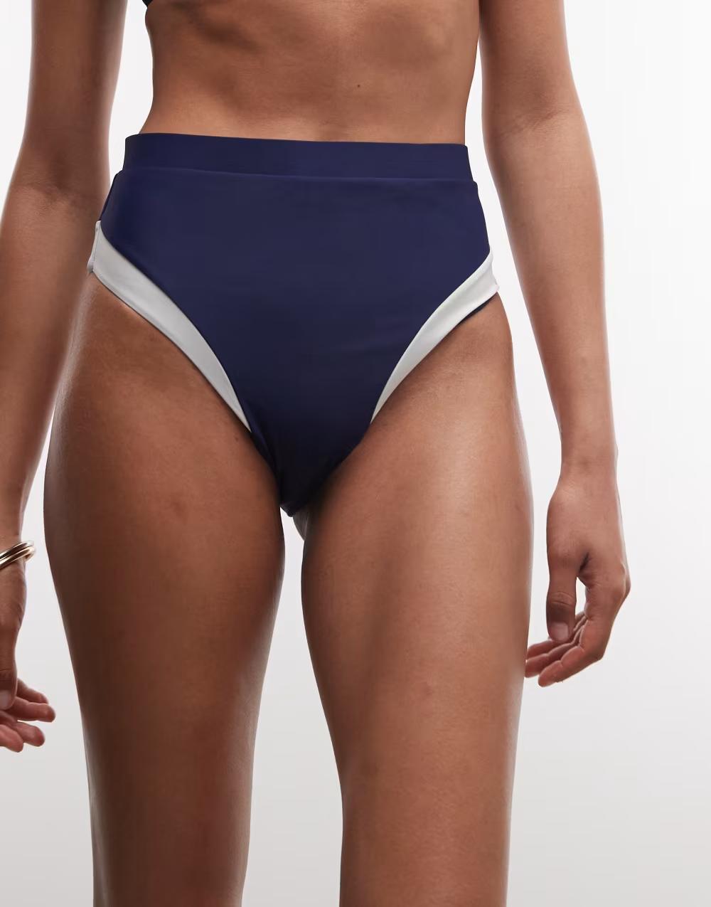 DÓŁ OD BIKINI WYSOKI STAN KONTRAST