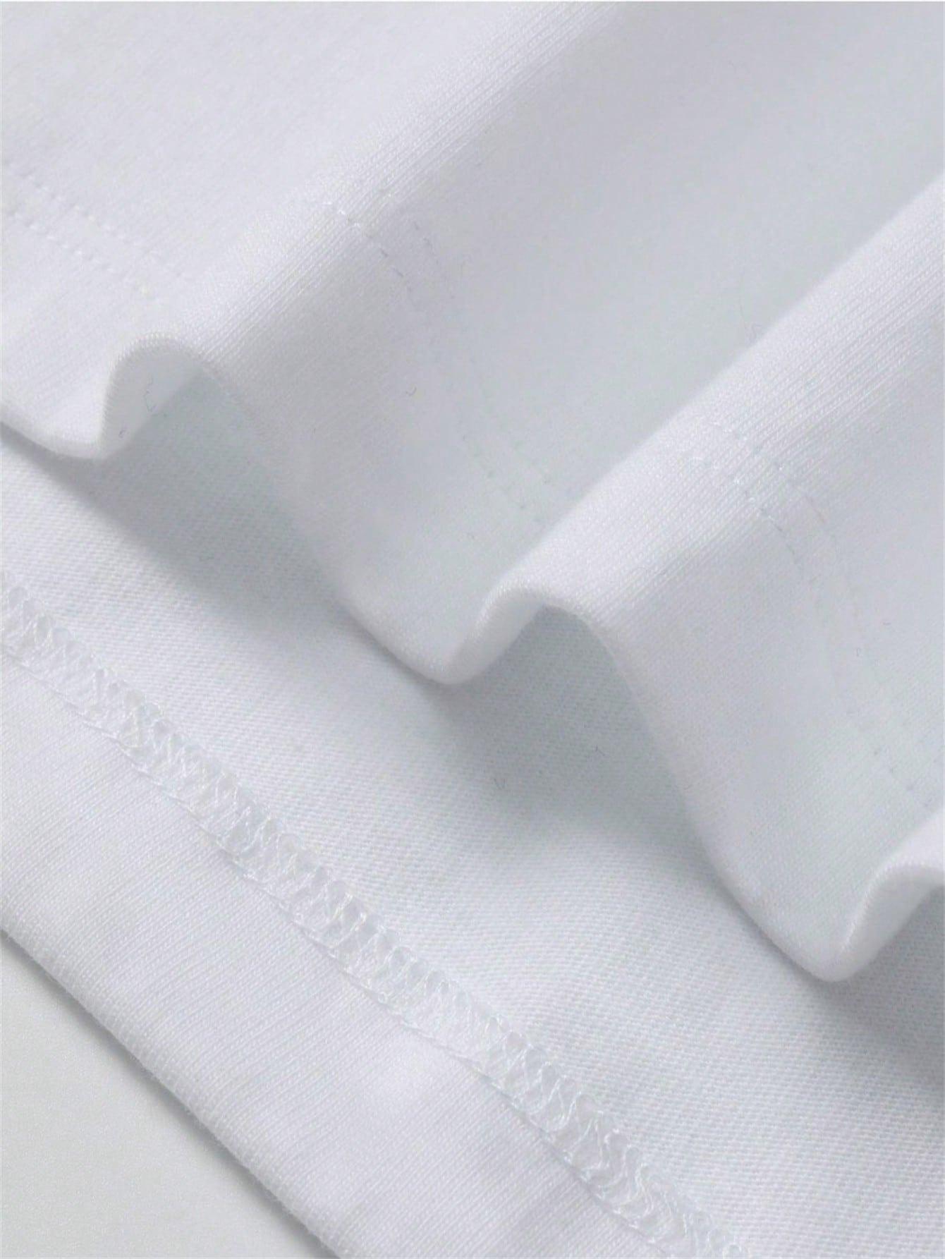 BIAŁY T-SHIRT BASIC