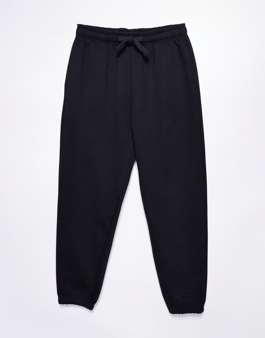 CZARNE SPODNIE DRESOWE jogger