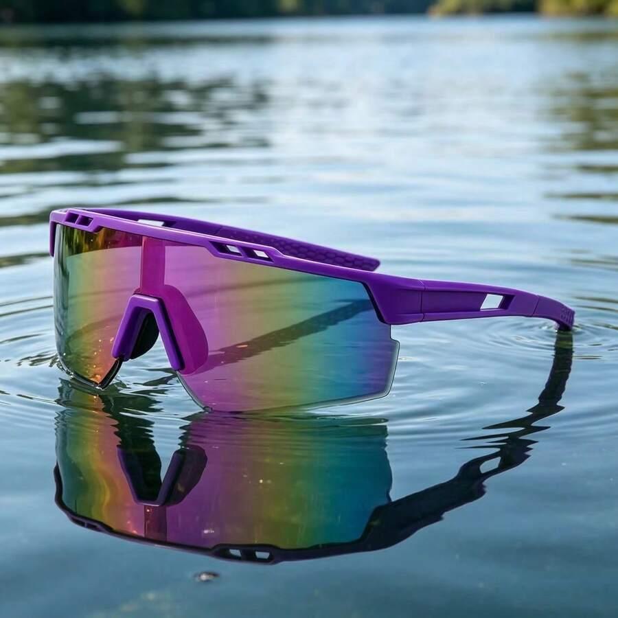 różowe okulary przeciwsłoneczne 