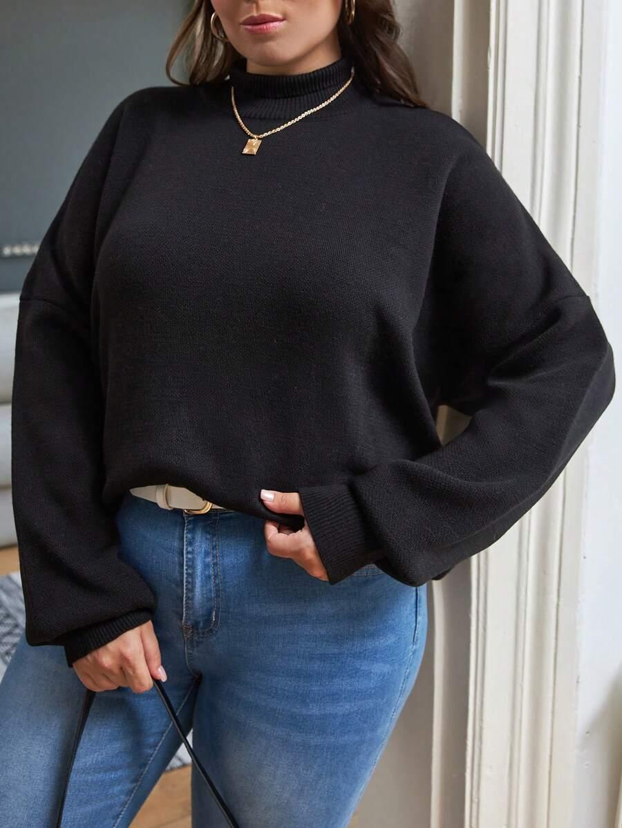 CZARNY SWETER GOLF 