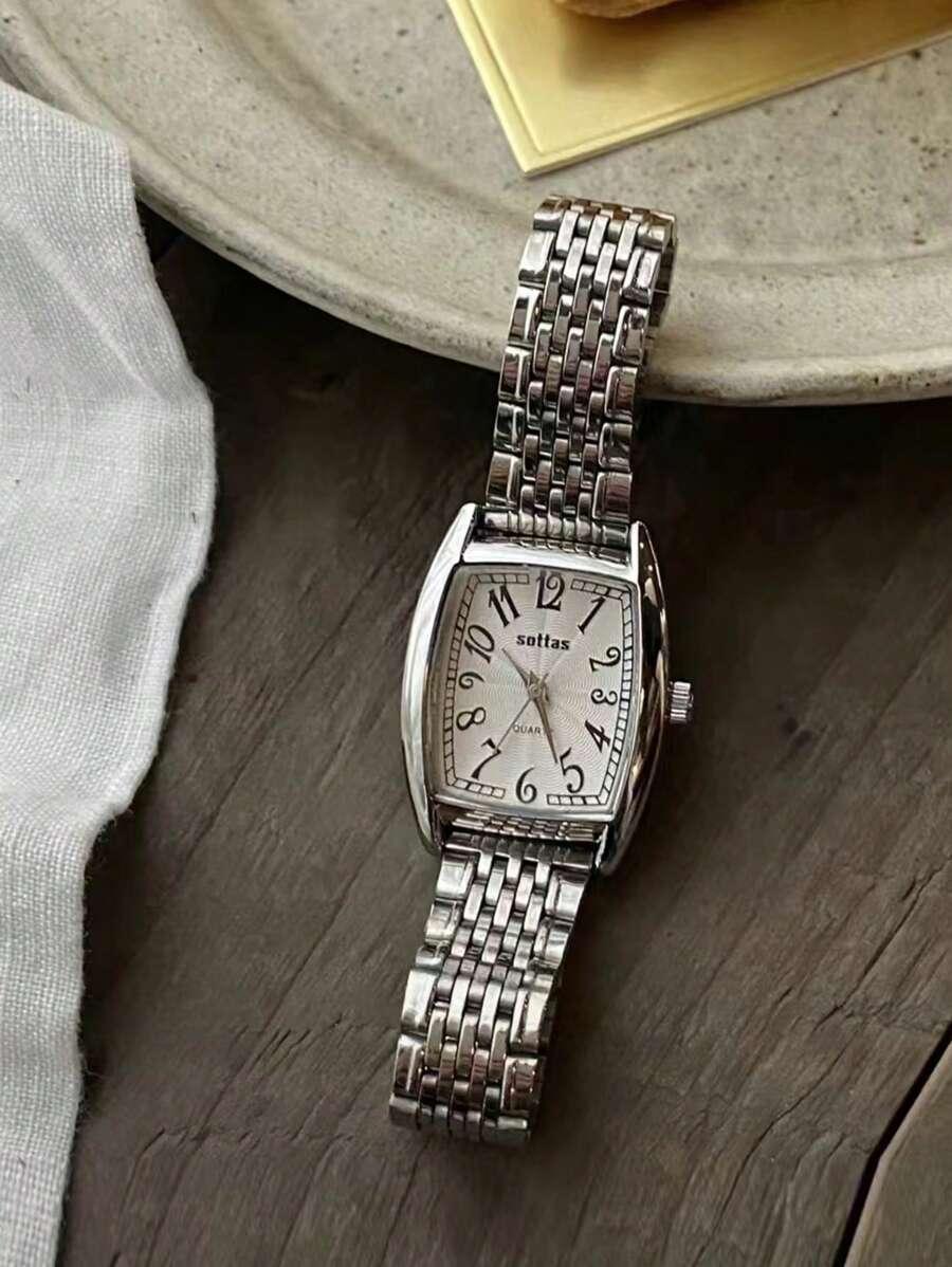 SREBRNY ZEGAREK CASUAL