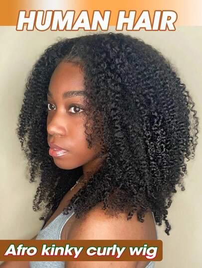 czarna peruka afro