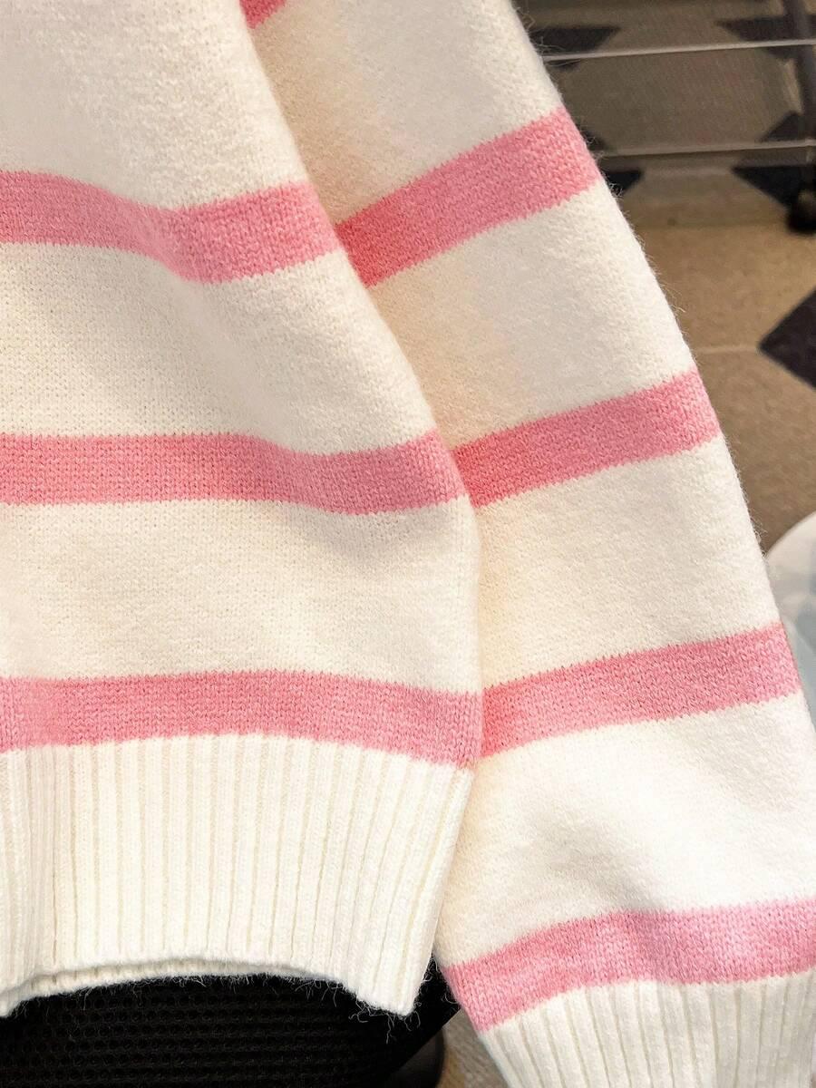 SWETER WZÓR PASKI 